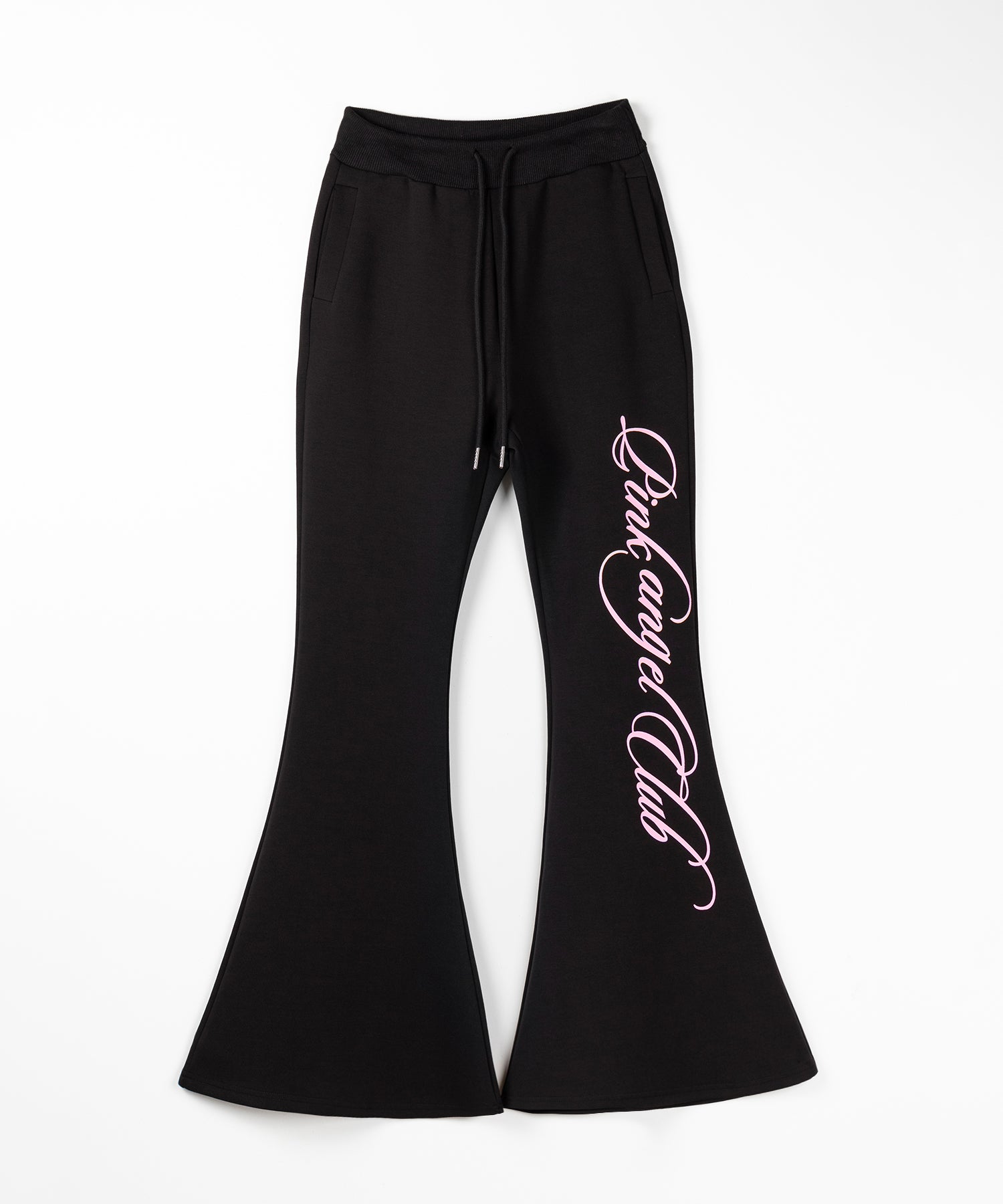 【 PINK ANGEL CLUB 】レタリングロゴスウェットフレアパンツ / PINK ANGEL CLUB lettering logo sweat flare pants