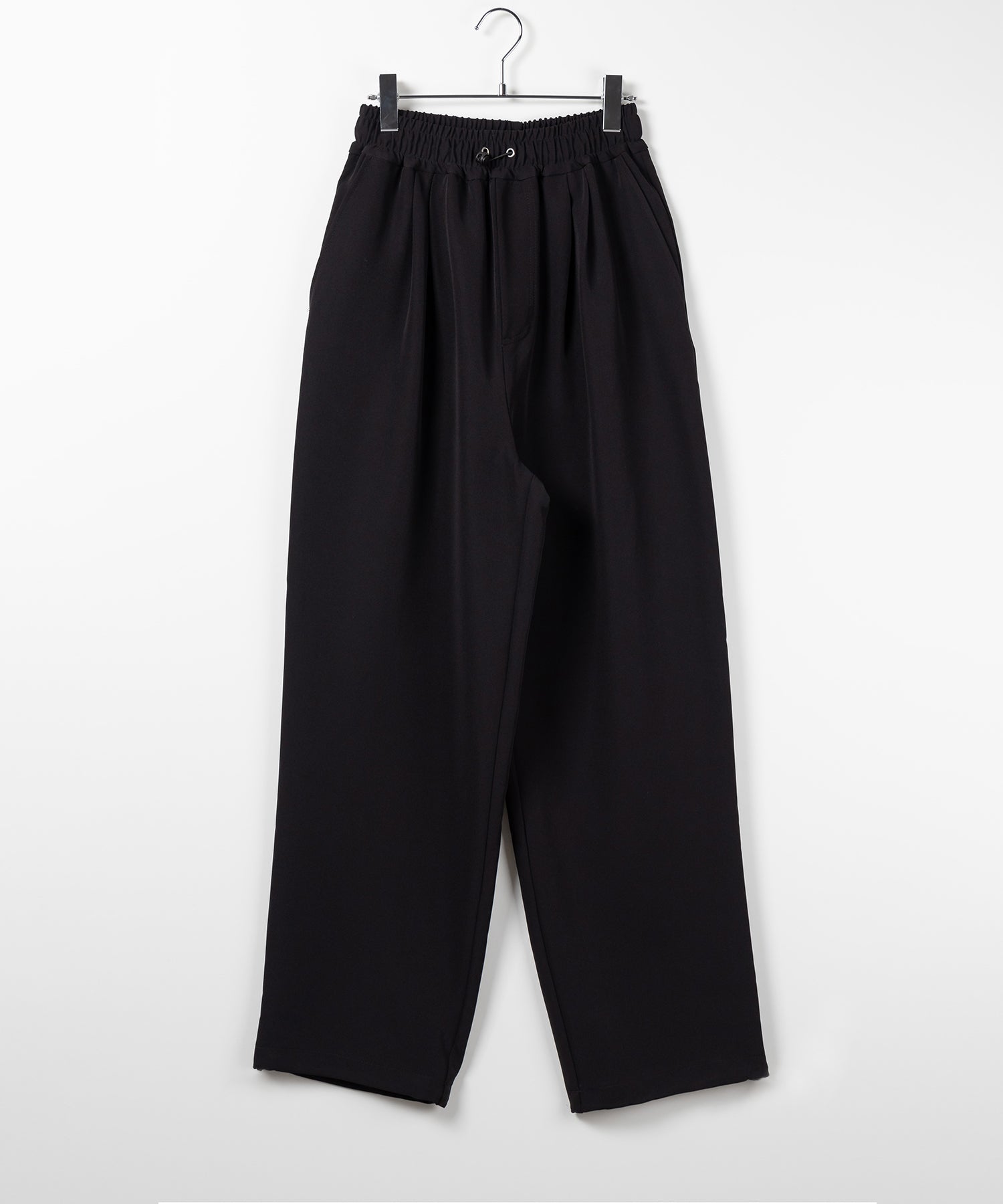 【 4size/6color 】2WAYドロストタックギャザーバルーンワイドパンツ