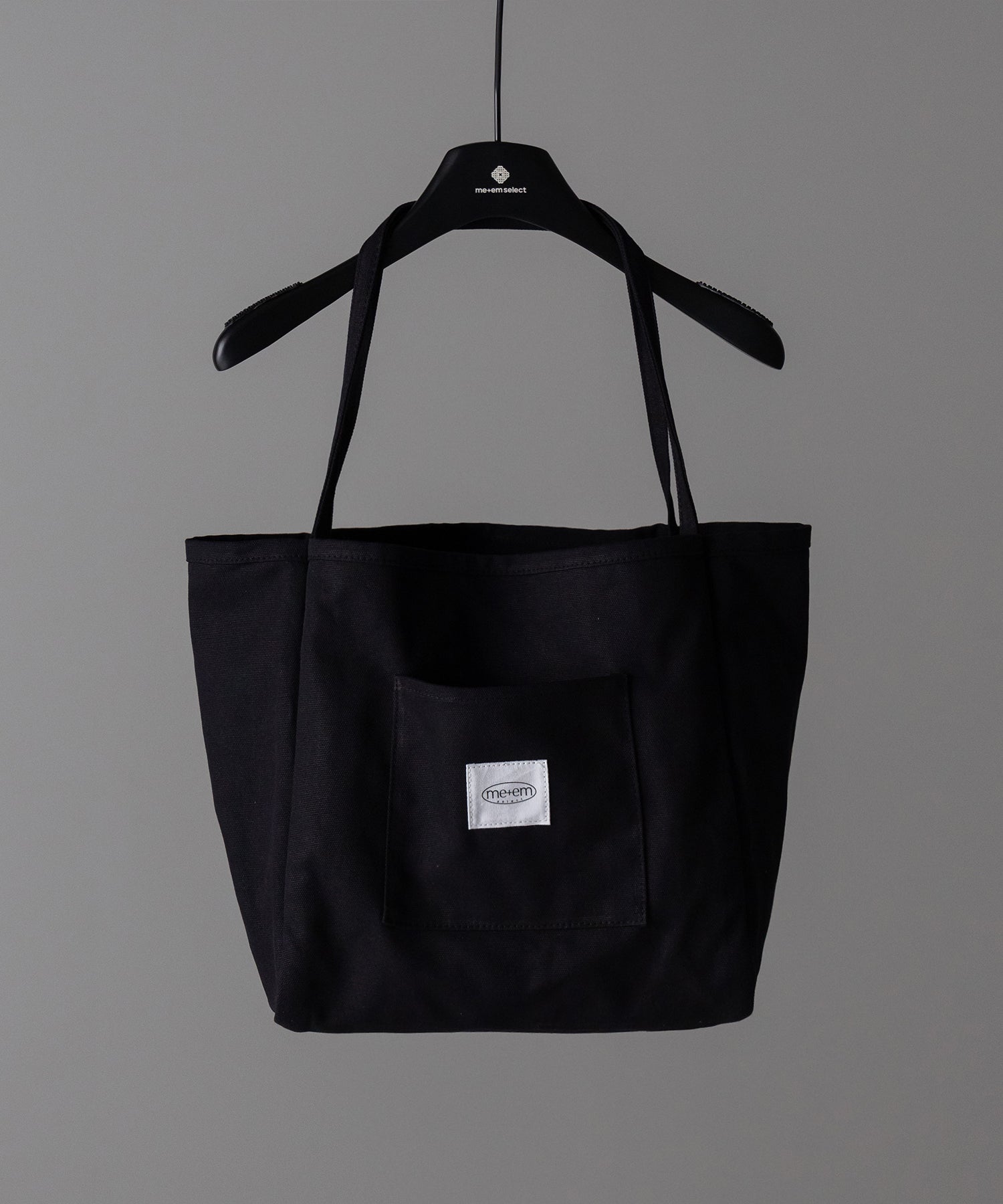 【 7color /大容量 】ミームセレクトオリジナルタグキャンバスカラートートバッグ / me+em select original tag canvas color totebag