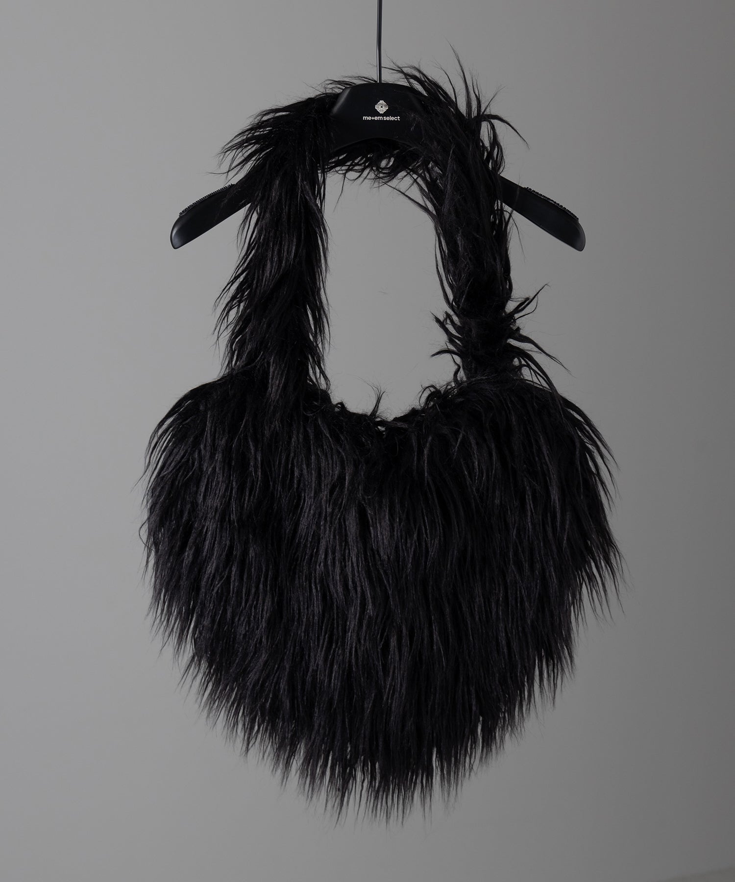 【 4color 】シャギーファーハートショルダーバッグ / shaggy fur heart shoulder bag