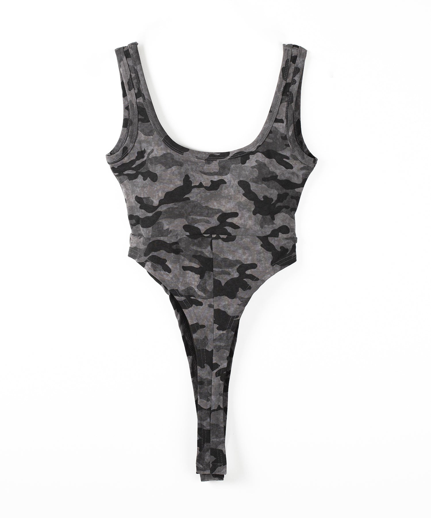 ヴィンテージカモフラボディスーツタンク/ Vintage camouflage bodysuit tank