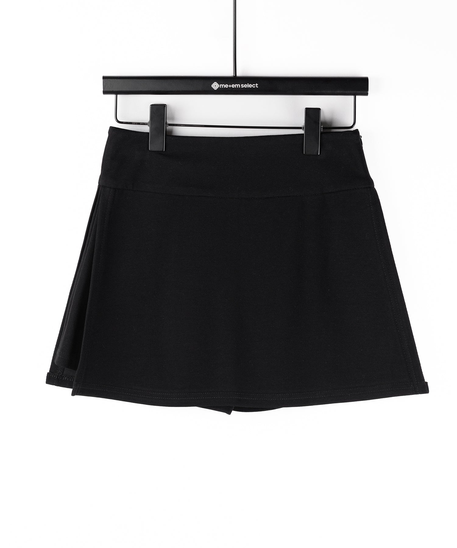 サイドスリットレイヤードスウェットミニスカパン / side slit layered sweat mini skirt pants