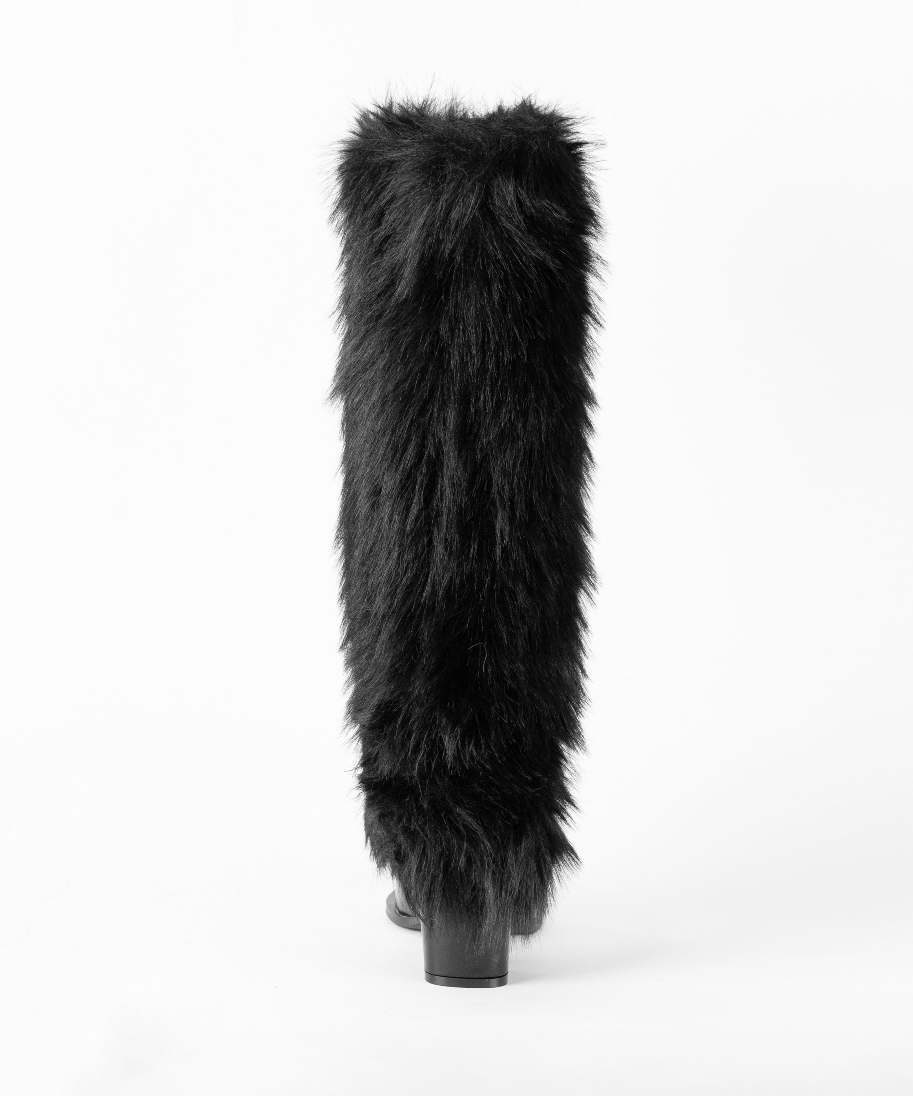 ミックスフェイクファーロングカバーブーツ / mix fake fur long cover boots