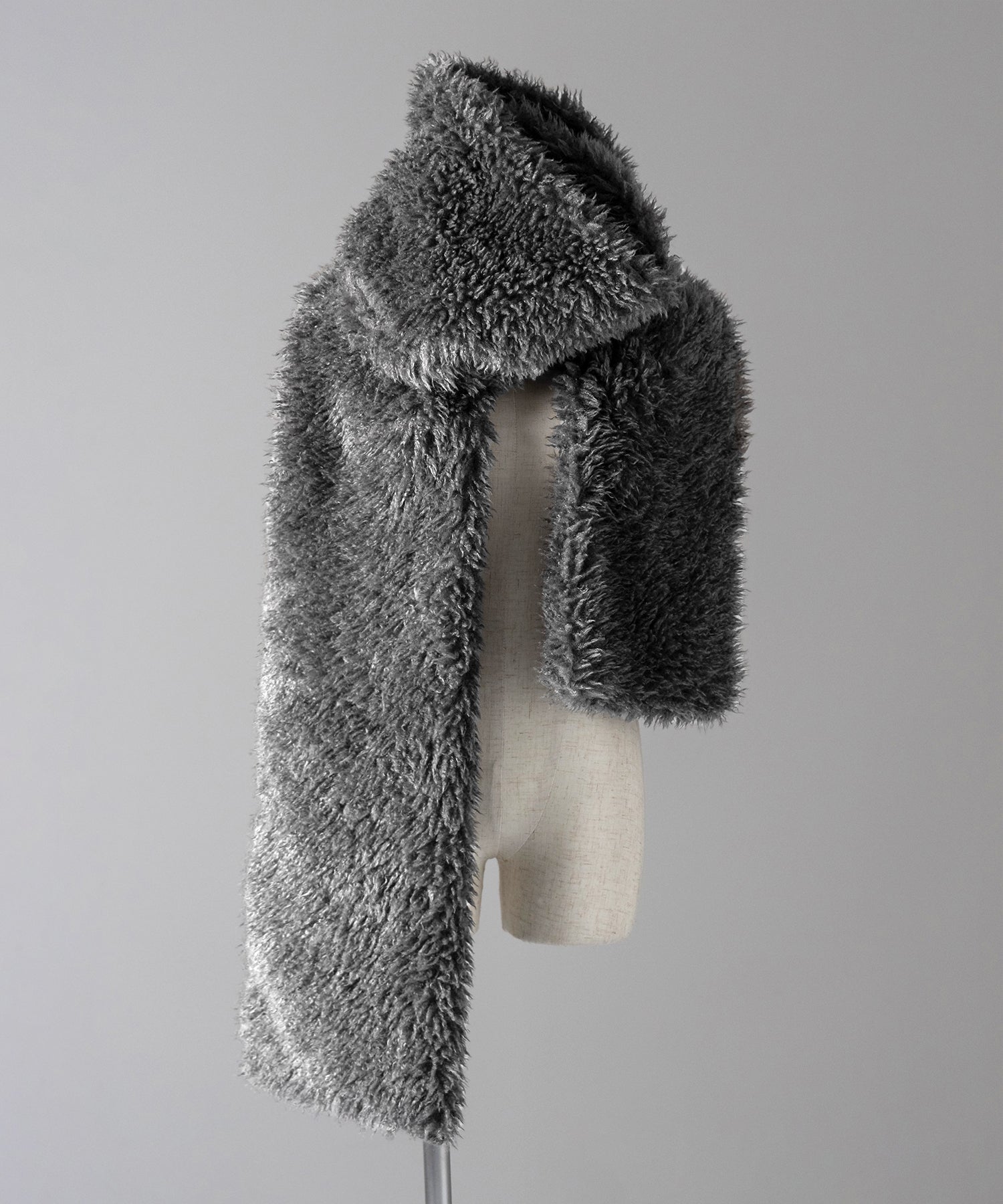 ボリュームフラッフィーシャギーボアマフラー / volume fluffy shaggy boa muffler