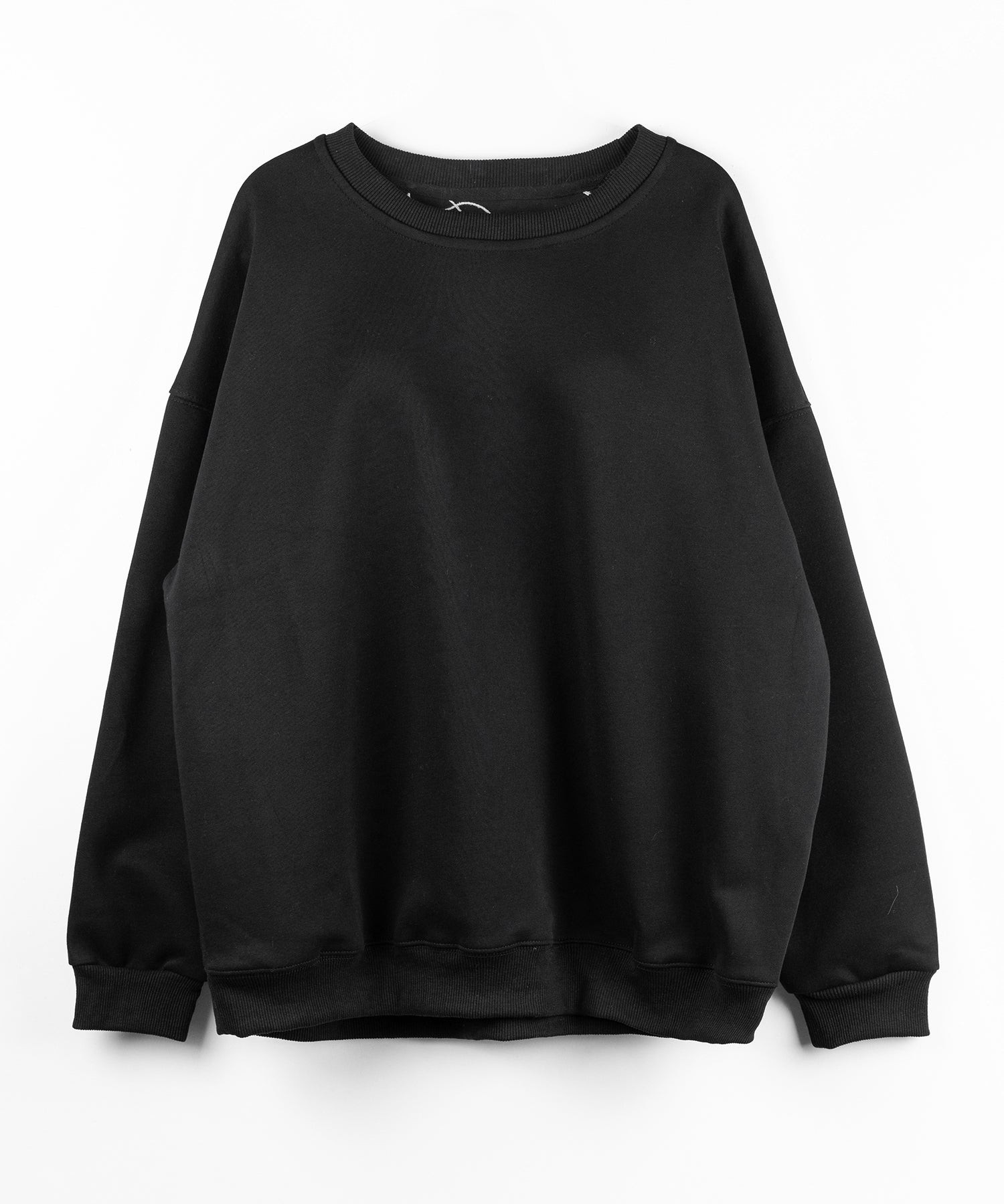 レタリングロゴ刺繍スウェットプルオーバー / lettering logo embroidery sweat pullover