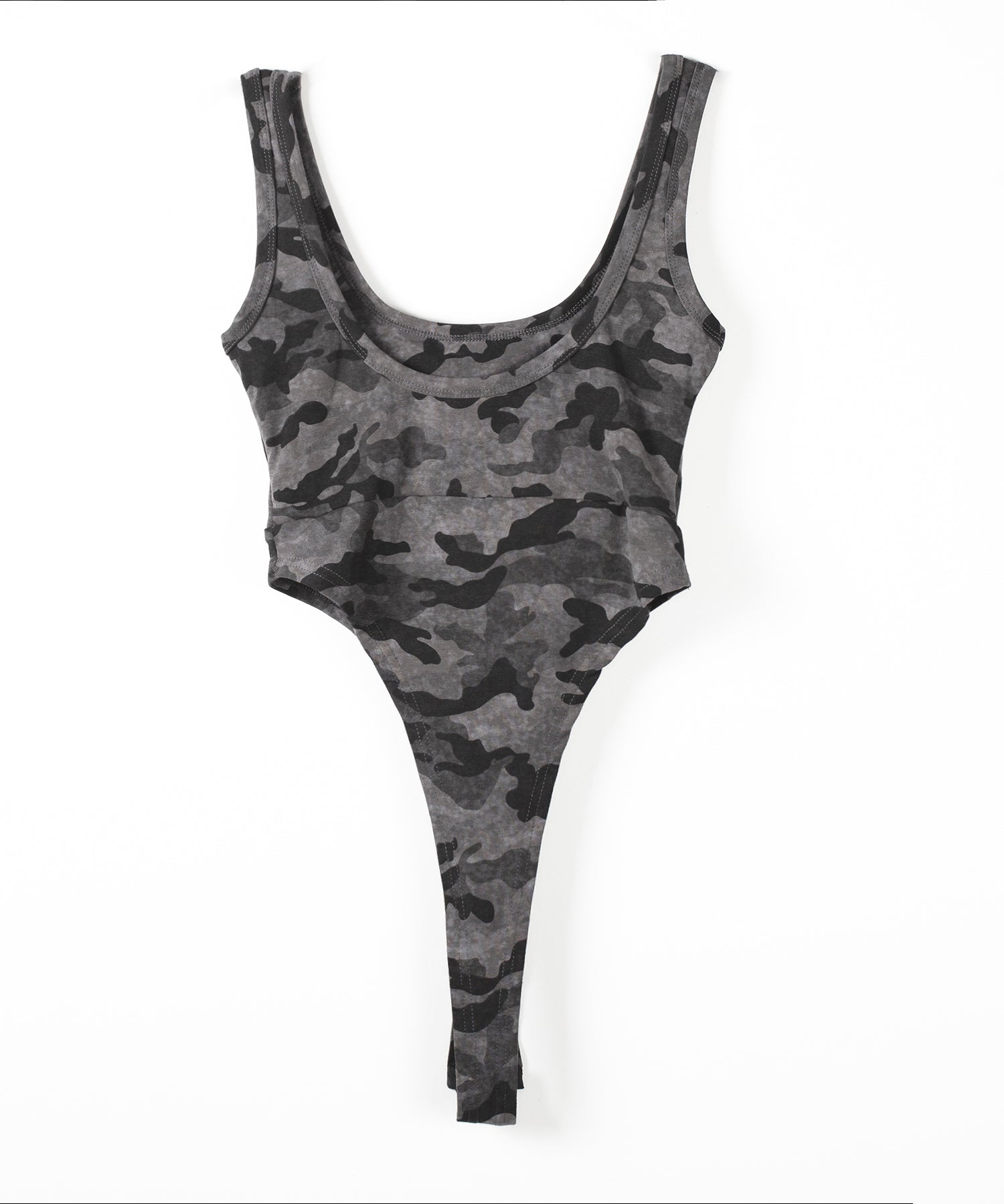 ヴィンテージカモフラボディスーツタンク/ Vintage camouflage bodysuit tank
