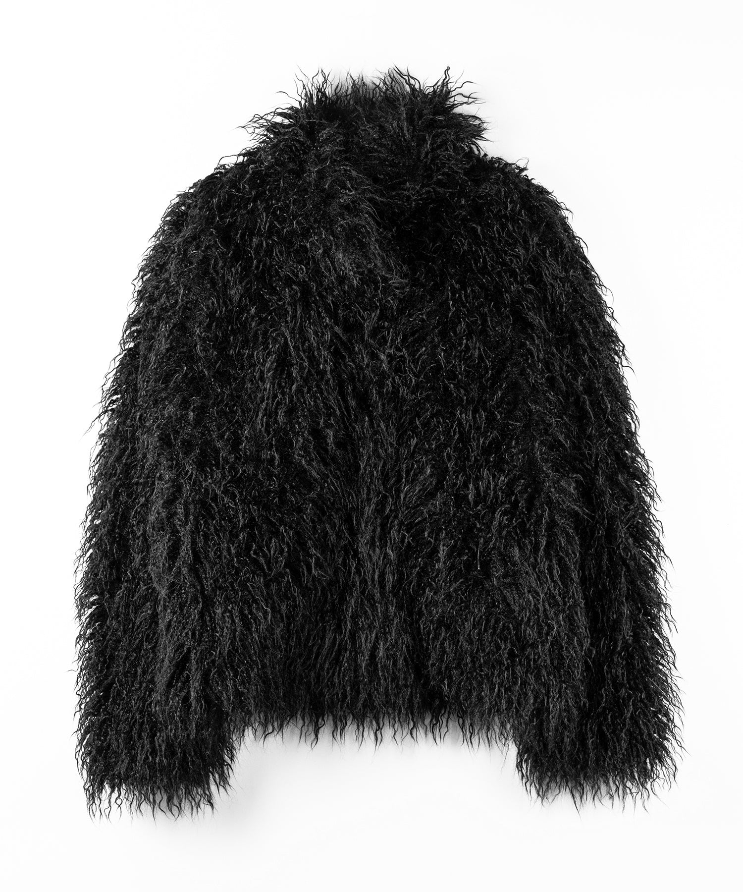 シャギーフェイクファーレディミドルコート / shaggy fake fur lady middle coat