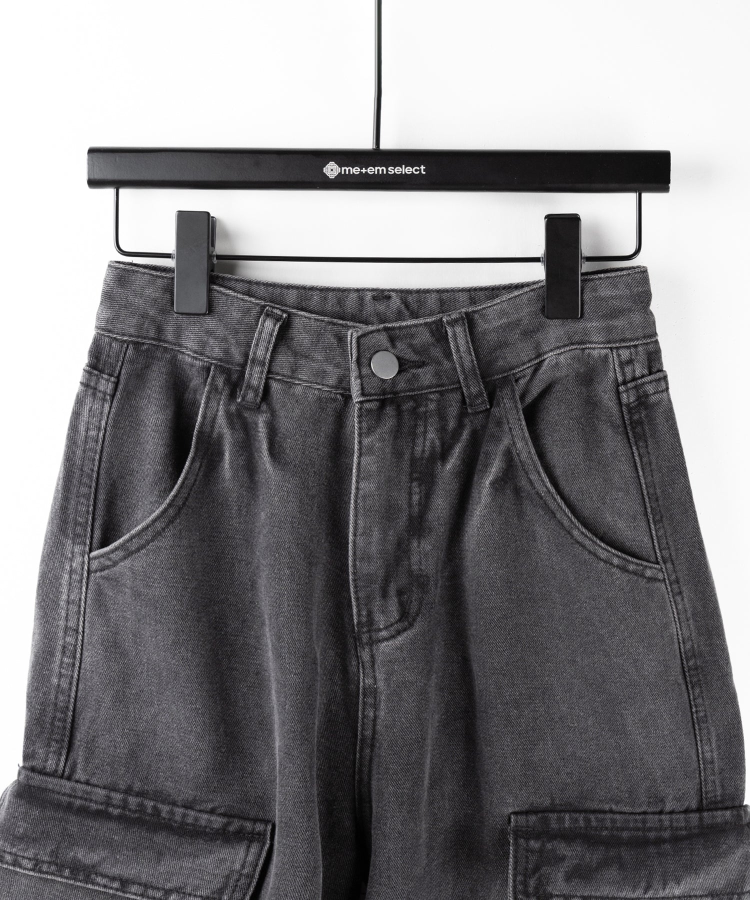 【 4size 】ヴィンテージサイドベルテッドカーゴデニム / vintage side belted cargo denim