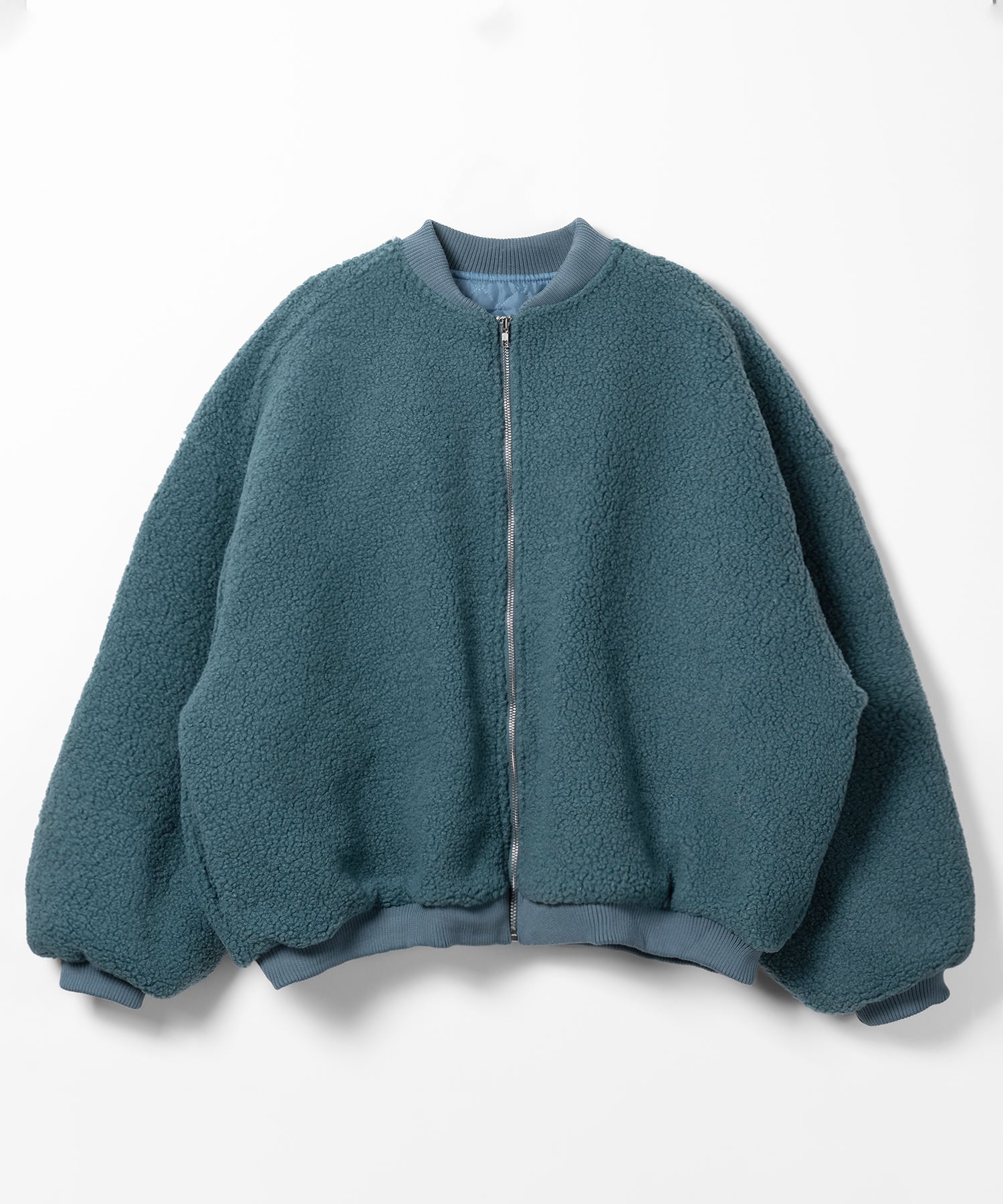 【 3color 】ビッグシルエットボリュームボアブルゾン