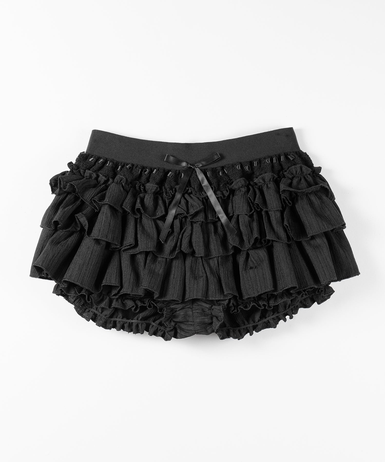 リボンフリルミニショートパンツ / ribbon frill mini short pants