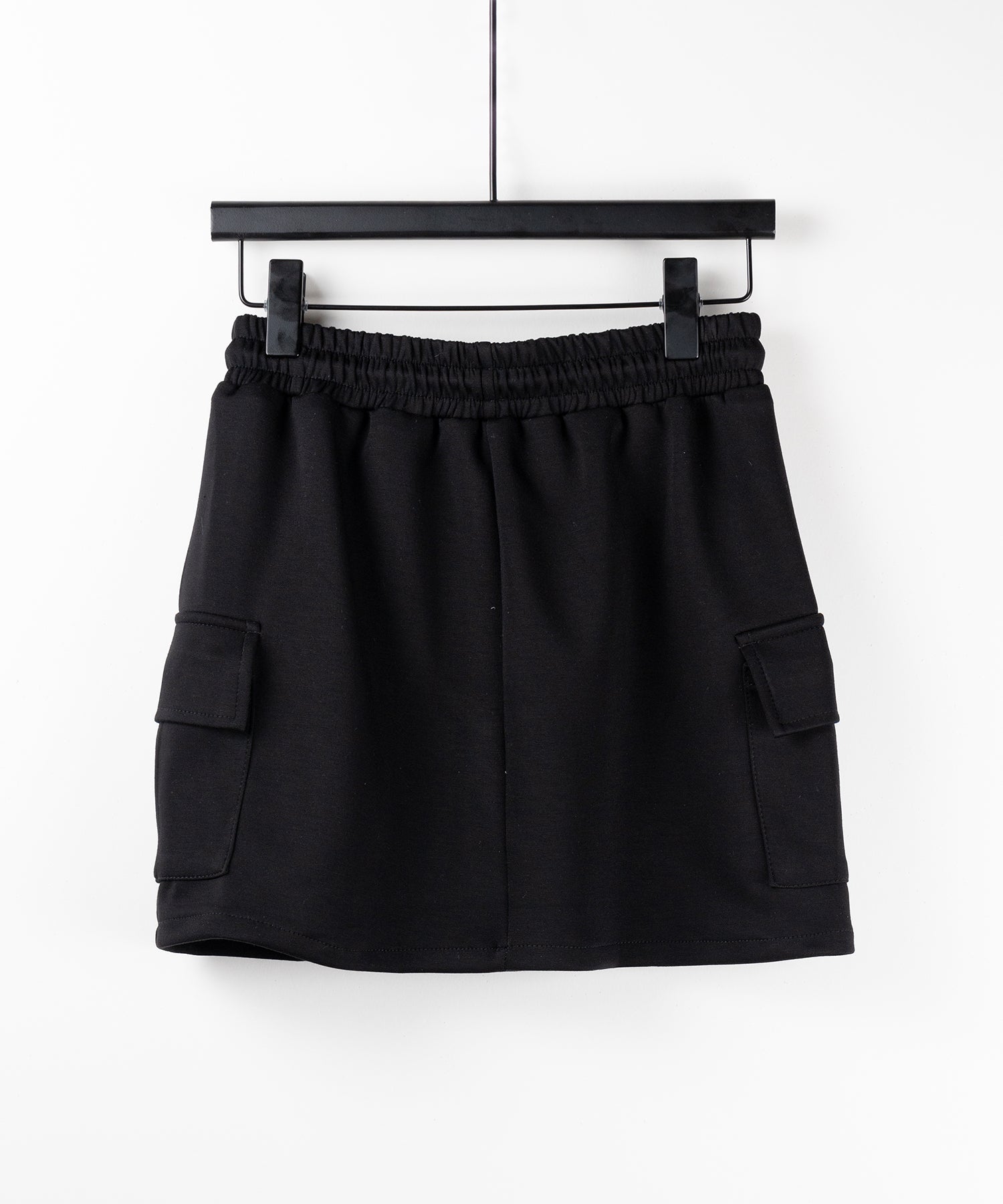 【 インナーパンツ裏地付 】ハイウエストスウェットミニスカート / high waist sweat mini skirt