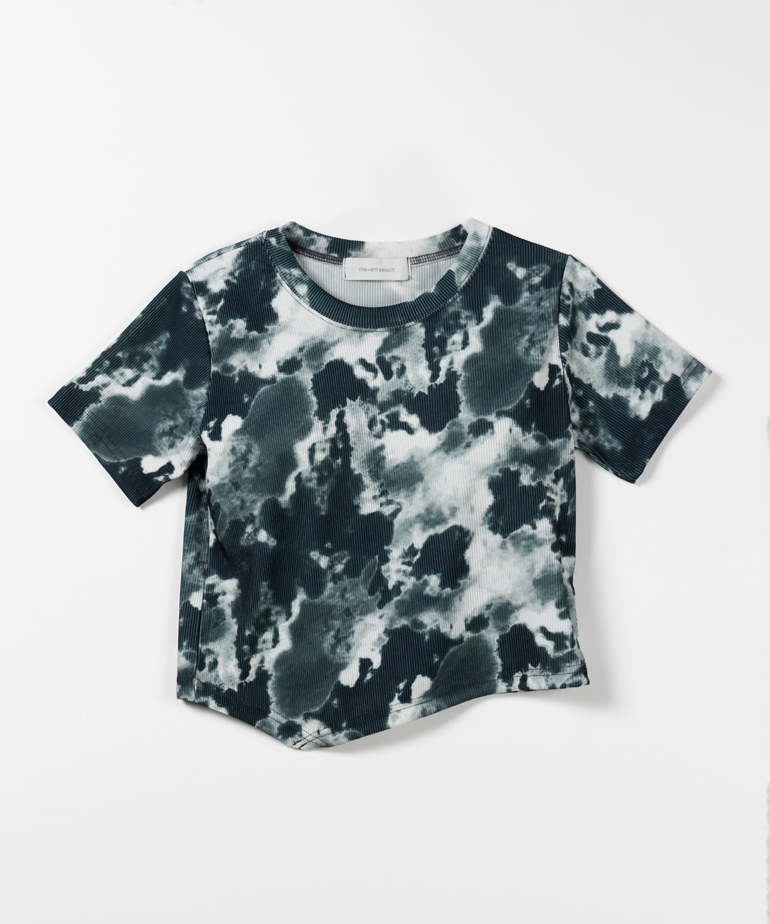 タイダイスリムショートTシャツ【 韓国製 】