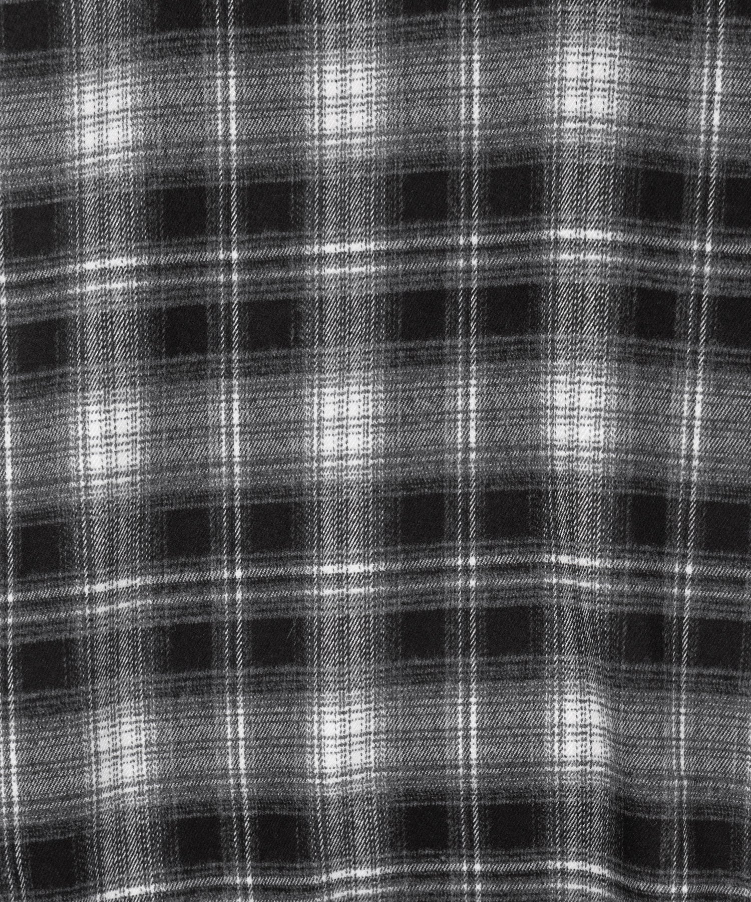 レースアップリボンスリムラインチェックネルシャツ / lace up ribbon slim line check flannel shirt