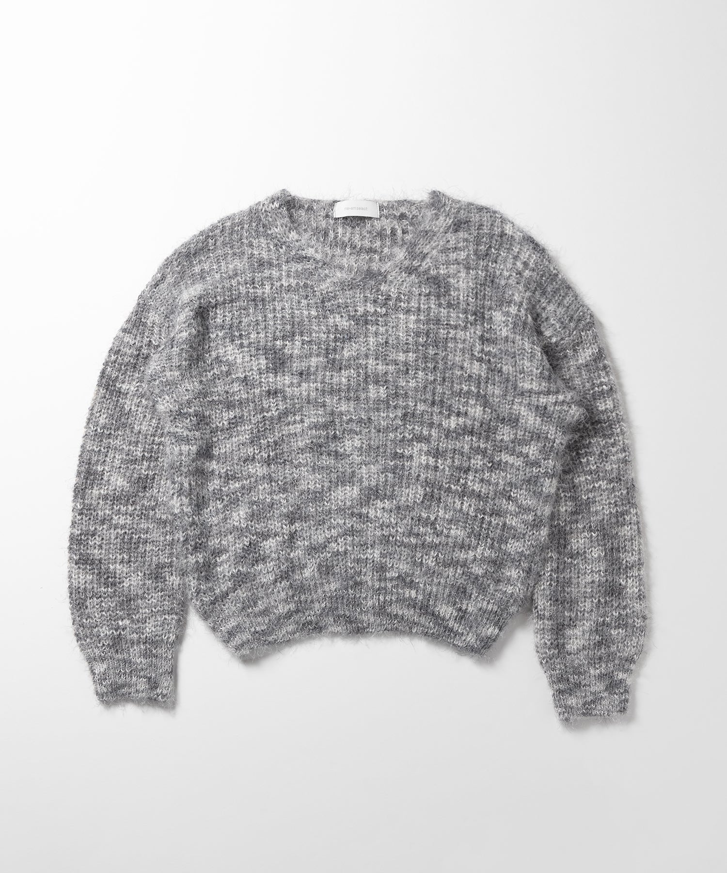 フラッフィーメランジルーズシャギーニット【韓国製】