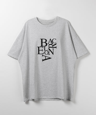 BACロゴレタリングビッグTシャツ / BAG logo lettering big Tee