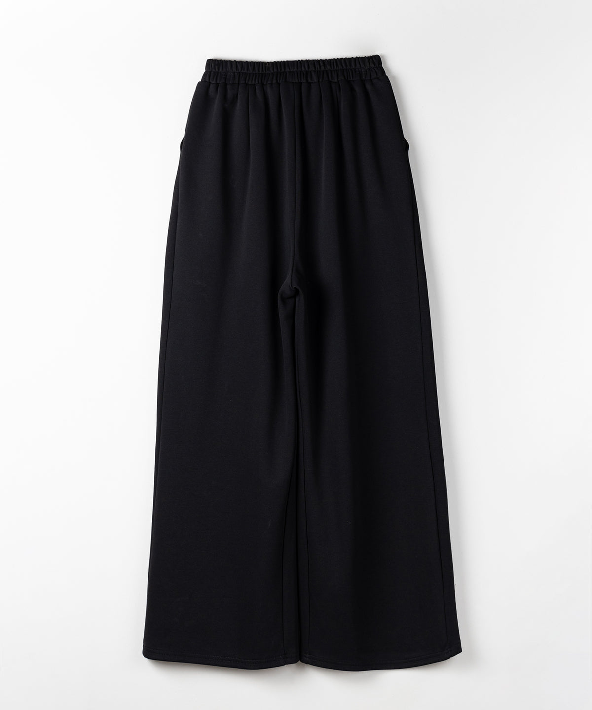 【 セットアップ可能 】ラインストーンロゴワイドスウェットパンツ / Rhine stone logo wide sweatpants