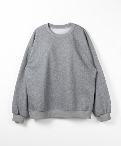 【 セットアップ 】オーバースウェットトップス + プリーツミニスカート SET / oversweat tops + pleated mini skirt SET