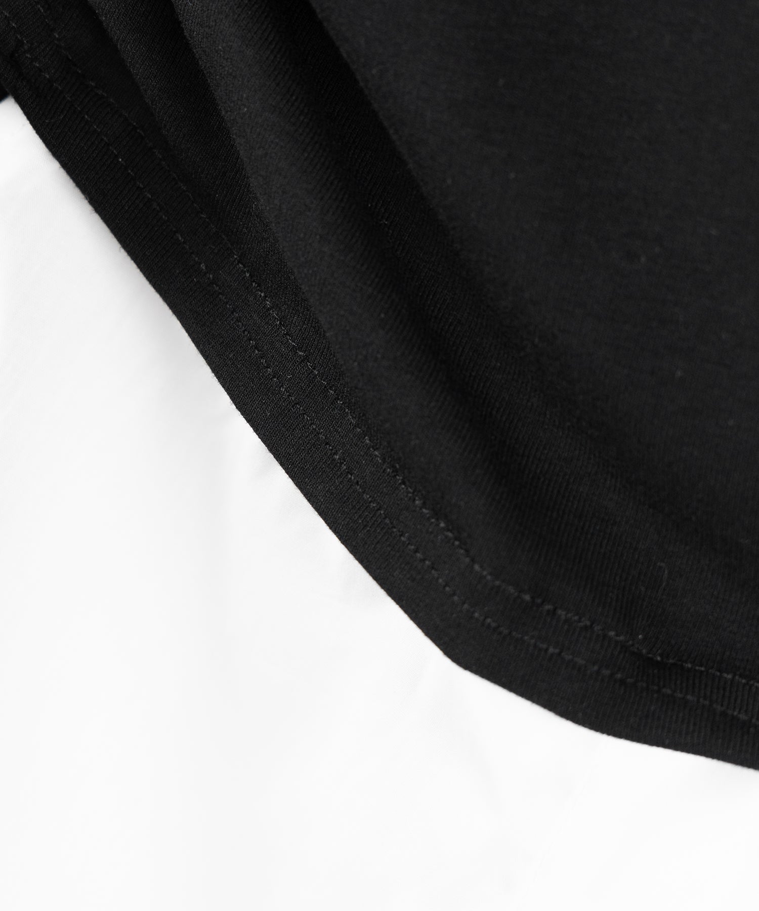 【 2WAY 】シャツドッキングサイドリボンワンショルトップス /shirt docking side ribbon oneshoulder tops