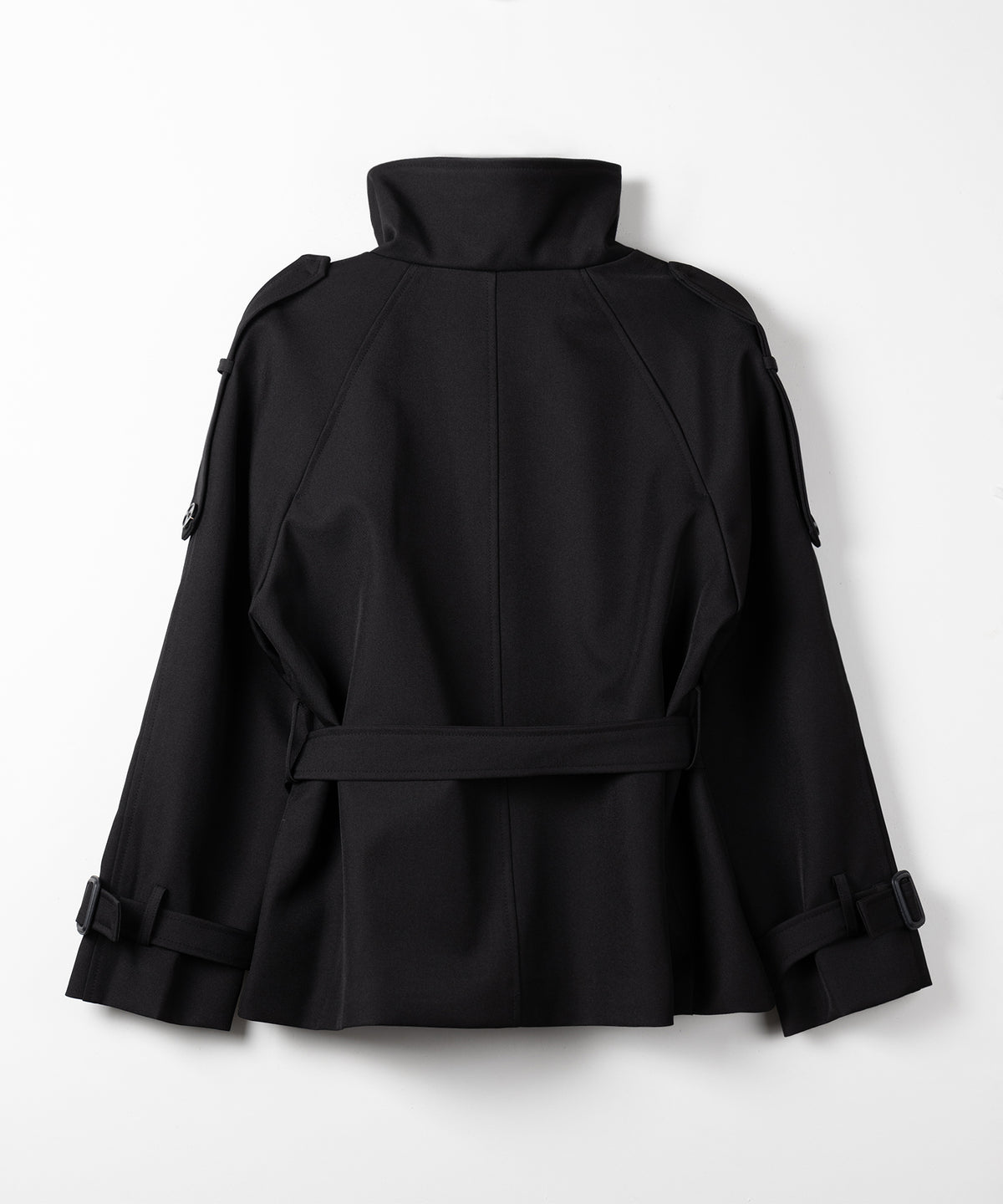 2WAYスタンドカラーミドルトレンチコート / 2WAY stand collar middle trench coat