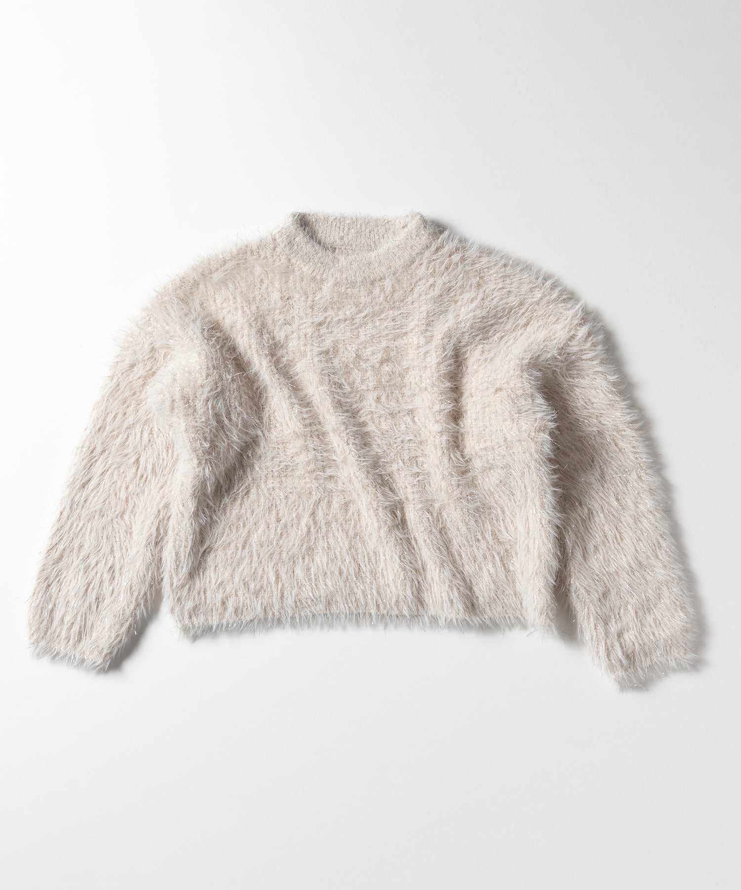 【 4color 】ソフトラメシャギーニットトップス