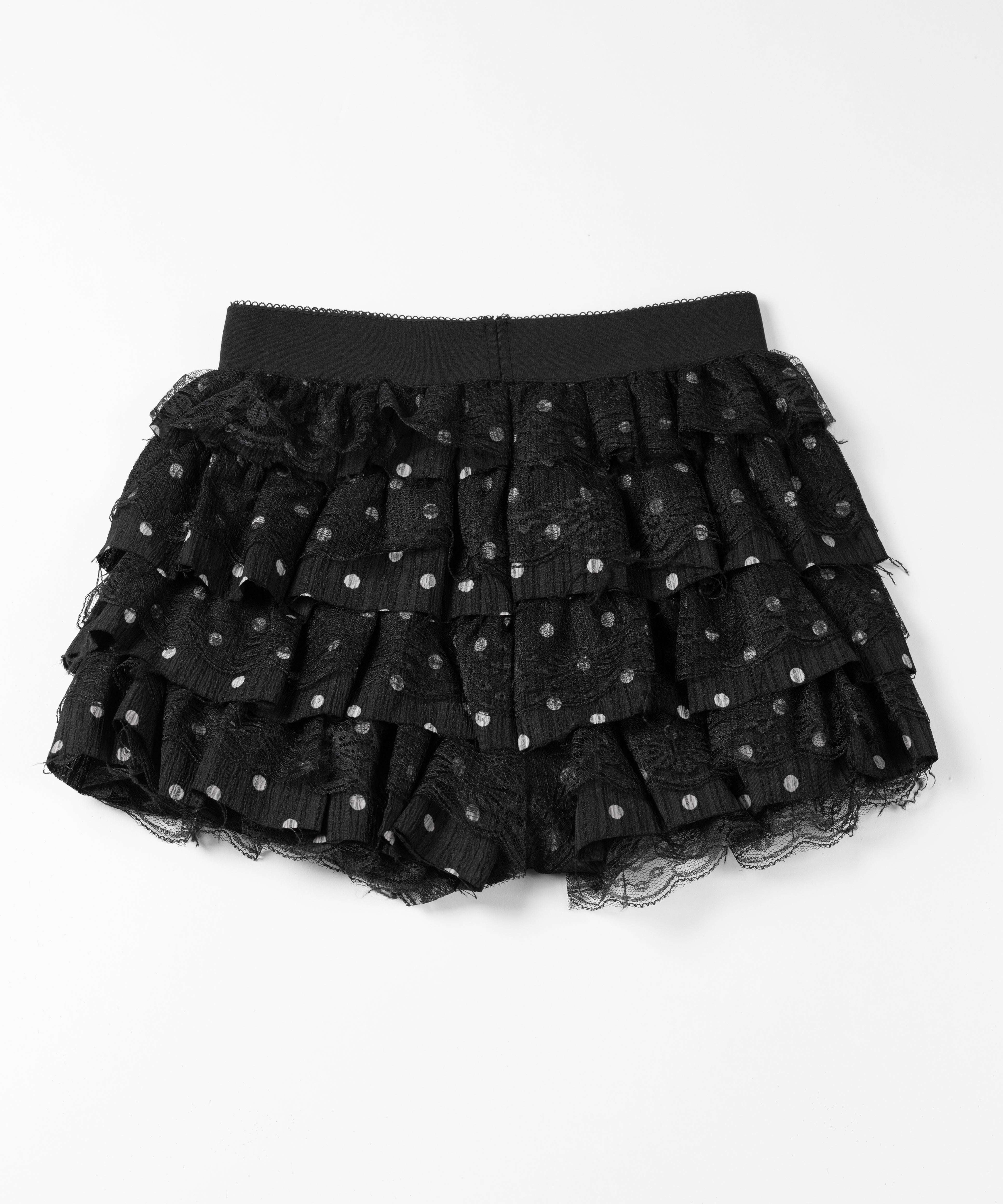ドットレースフリルショートパンツ / dot lace frill short pants