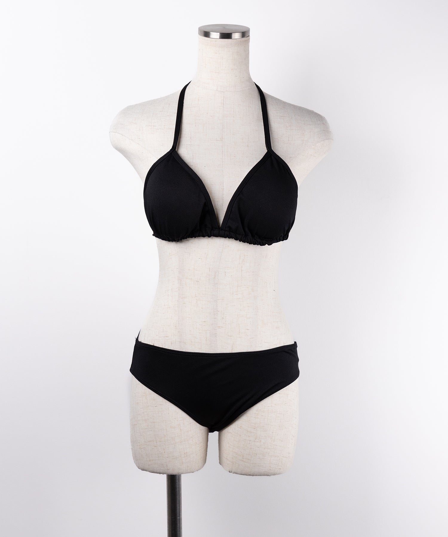 【 レディース水着/4点セット 】アシンメトリーラップレイヤードパレオハイウエストビキニ / ( 4piece set ) asymmetrical wrap layered pareo high waist bikini
