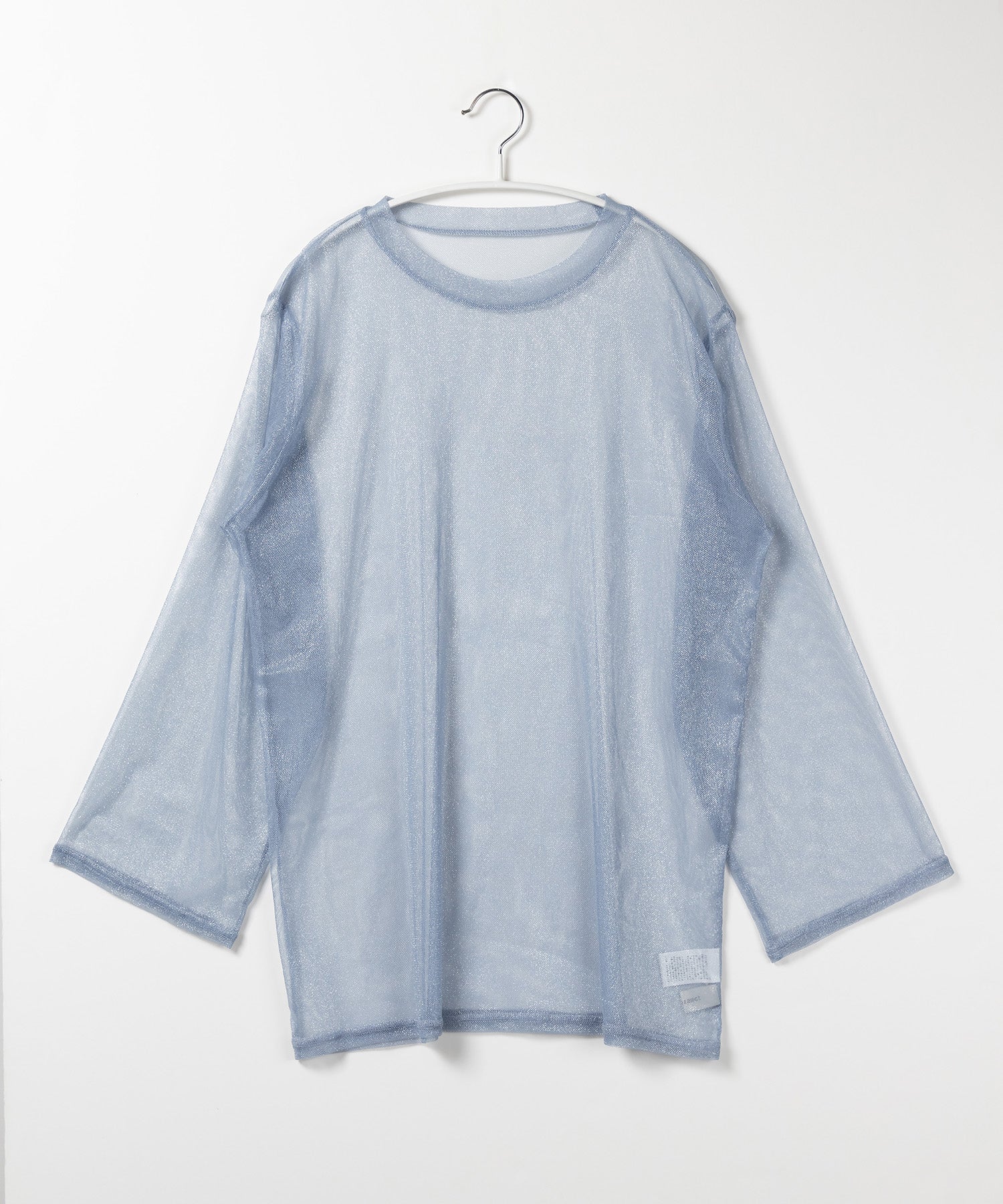 【 3color 】ラメチュールシアービッグプルオーバー
