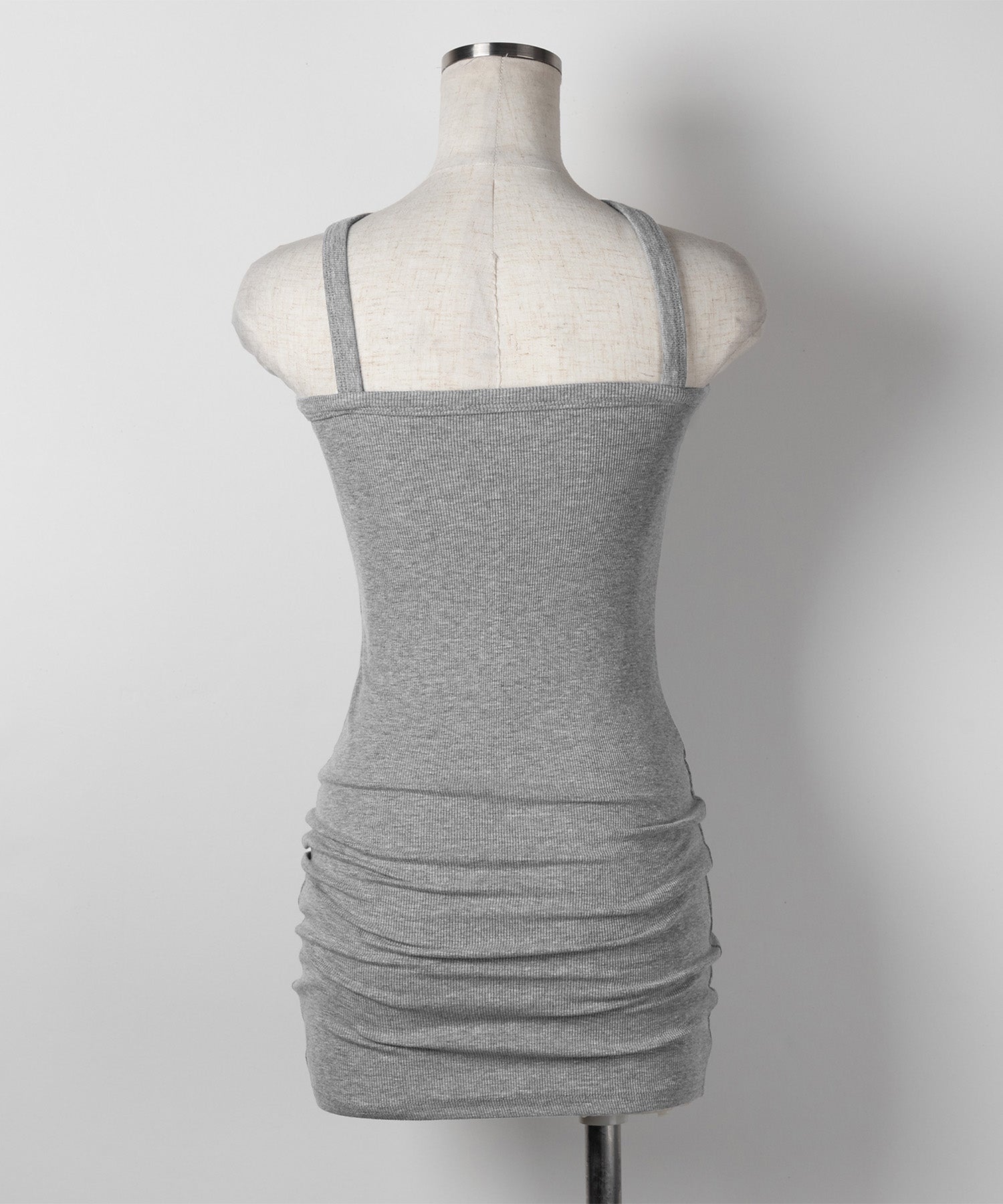 【 カップ付き 】クロスストラップミニキャミワンピース / cross strap mini cami onepiece