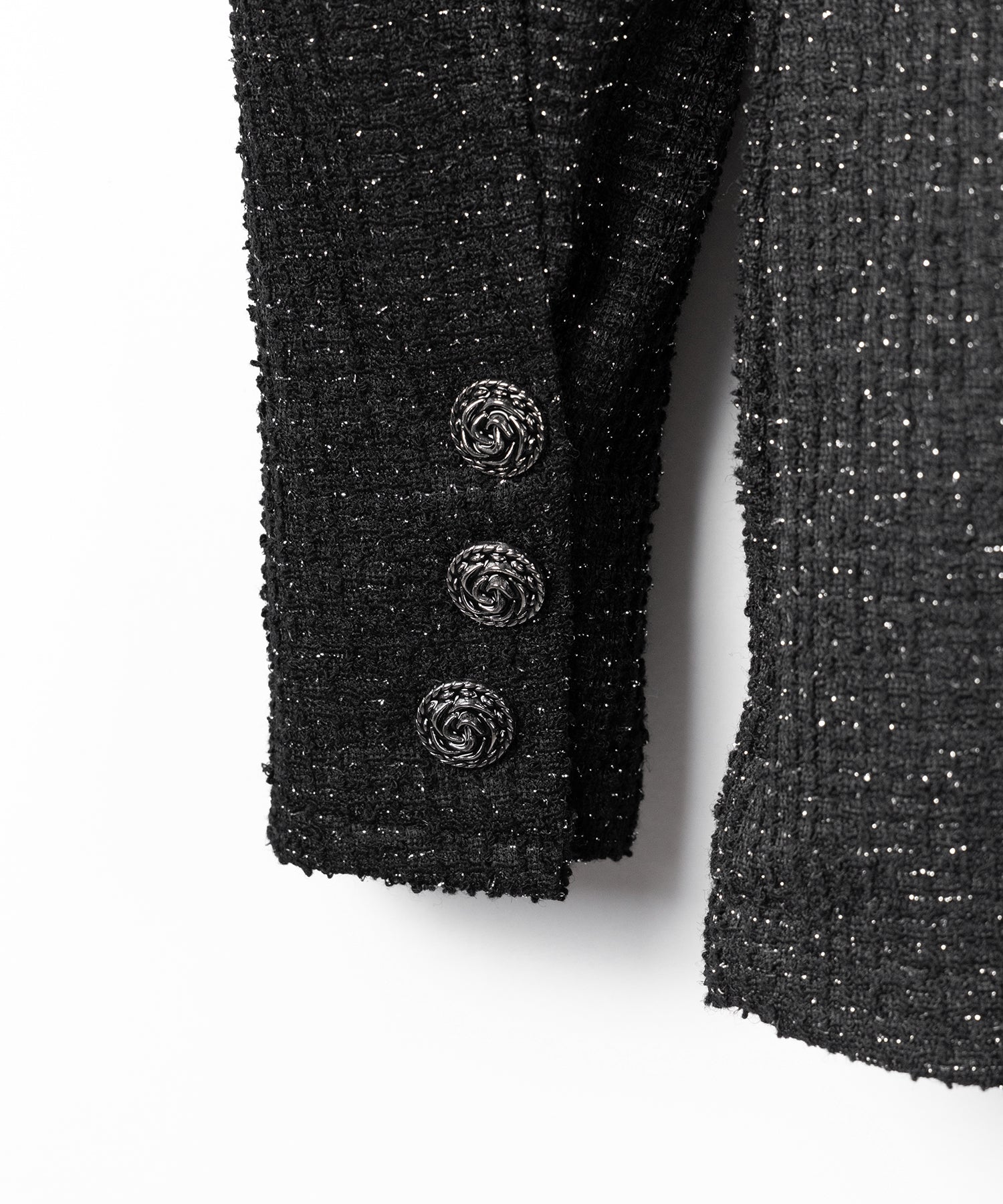 ブラックツイードレディミニオールインワン / black tweed lady mini allinone