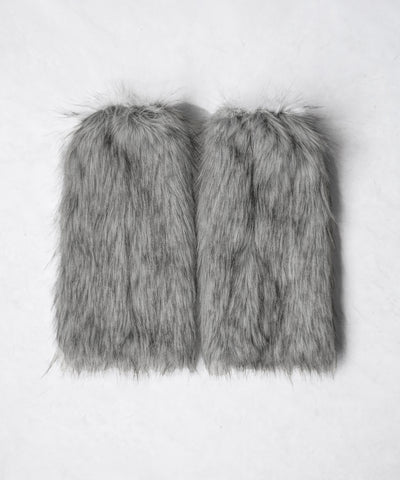 フェイクファーレッグウォーマー / fake fur leg warmer