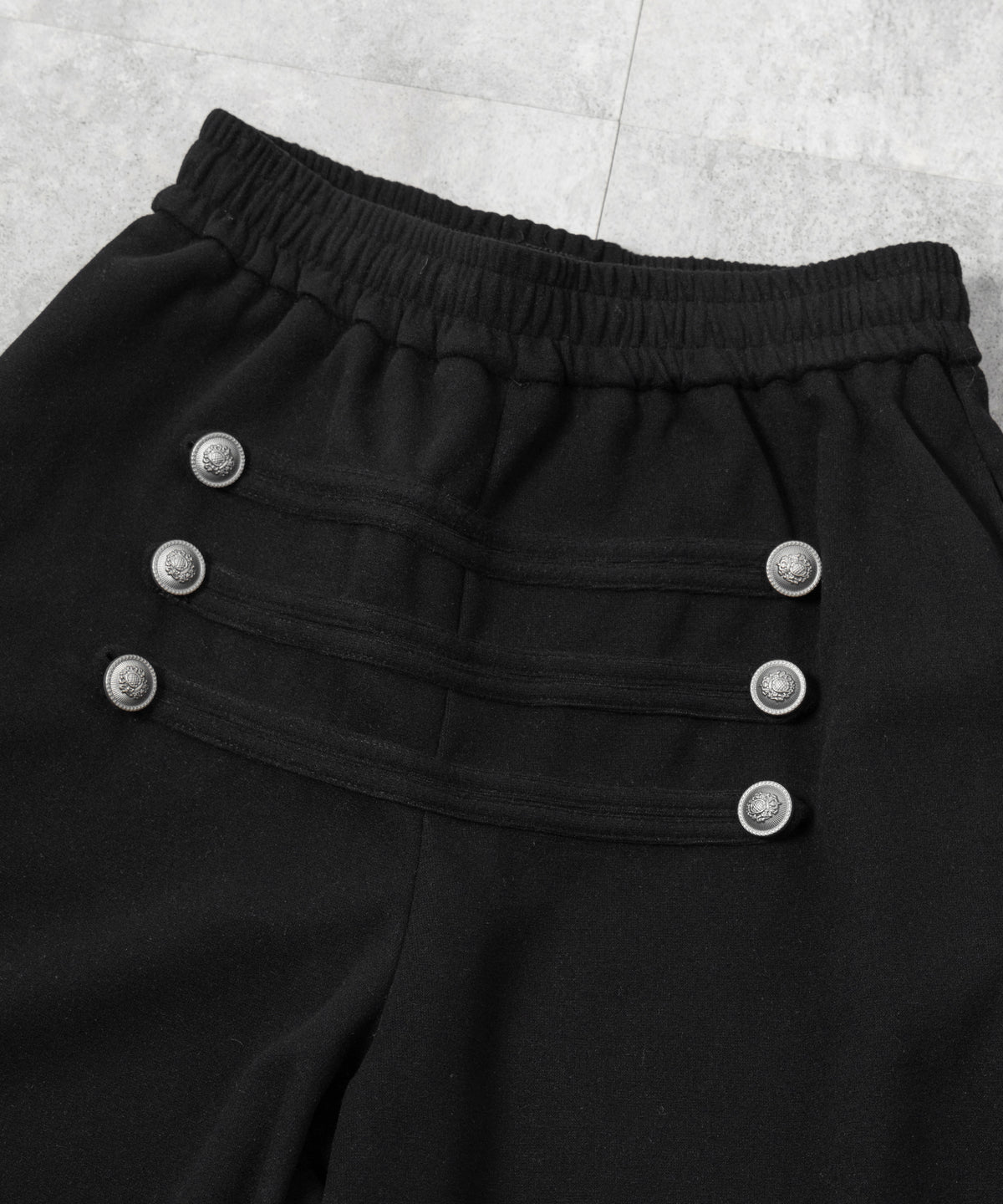 【 微起毛 】ナポレオンデザインボリュームワイドパンツ / napoleon design volume wide pants