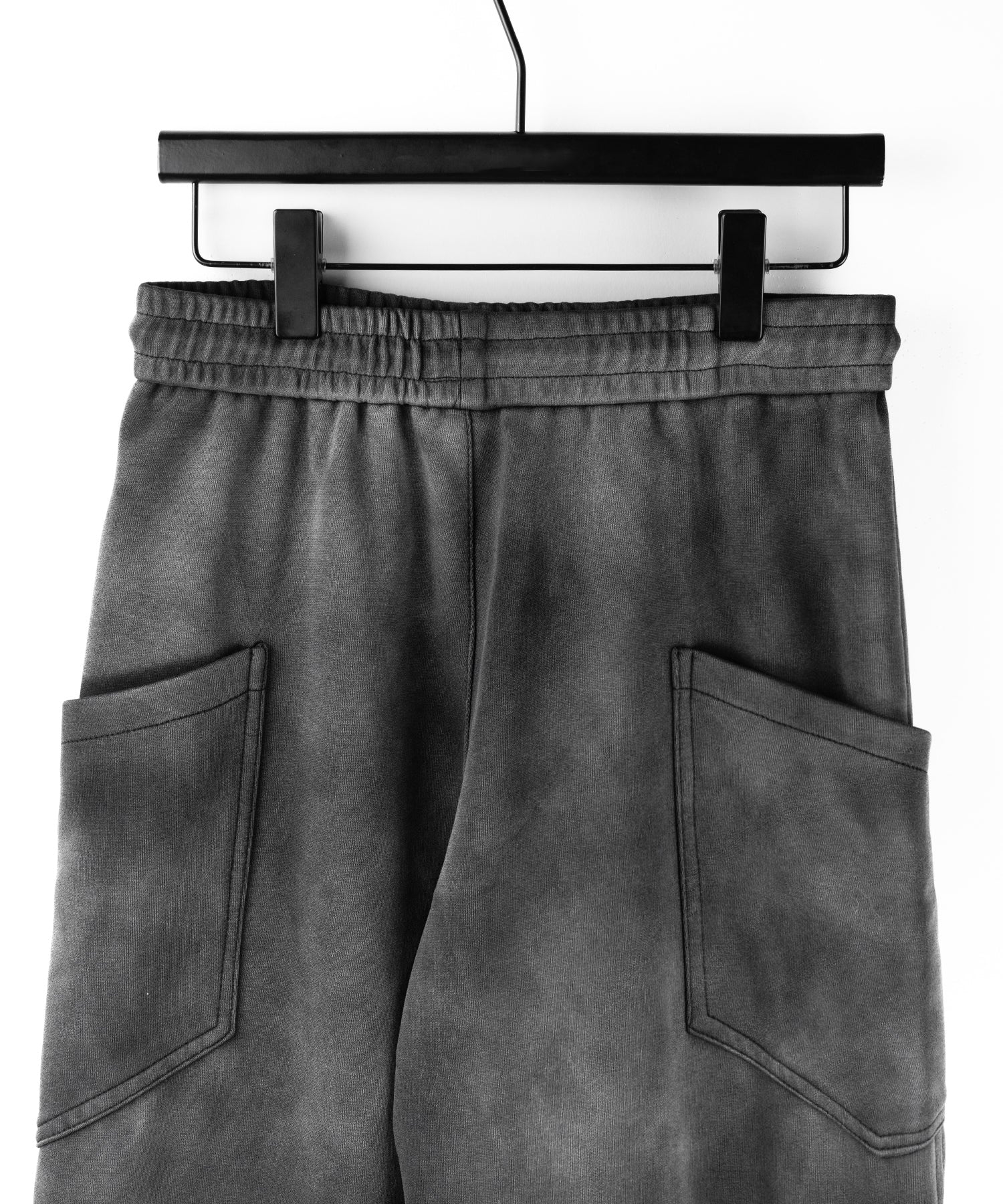 グラデーションブラックヴィンテージスウェットパンツ / gradation black vintage sweatpants