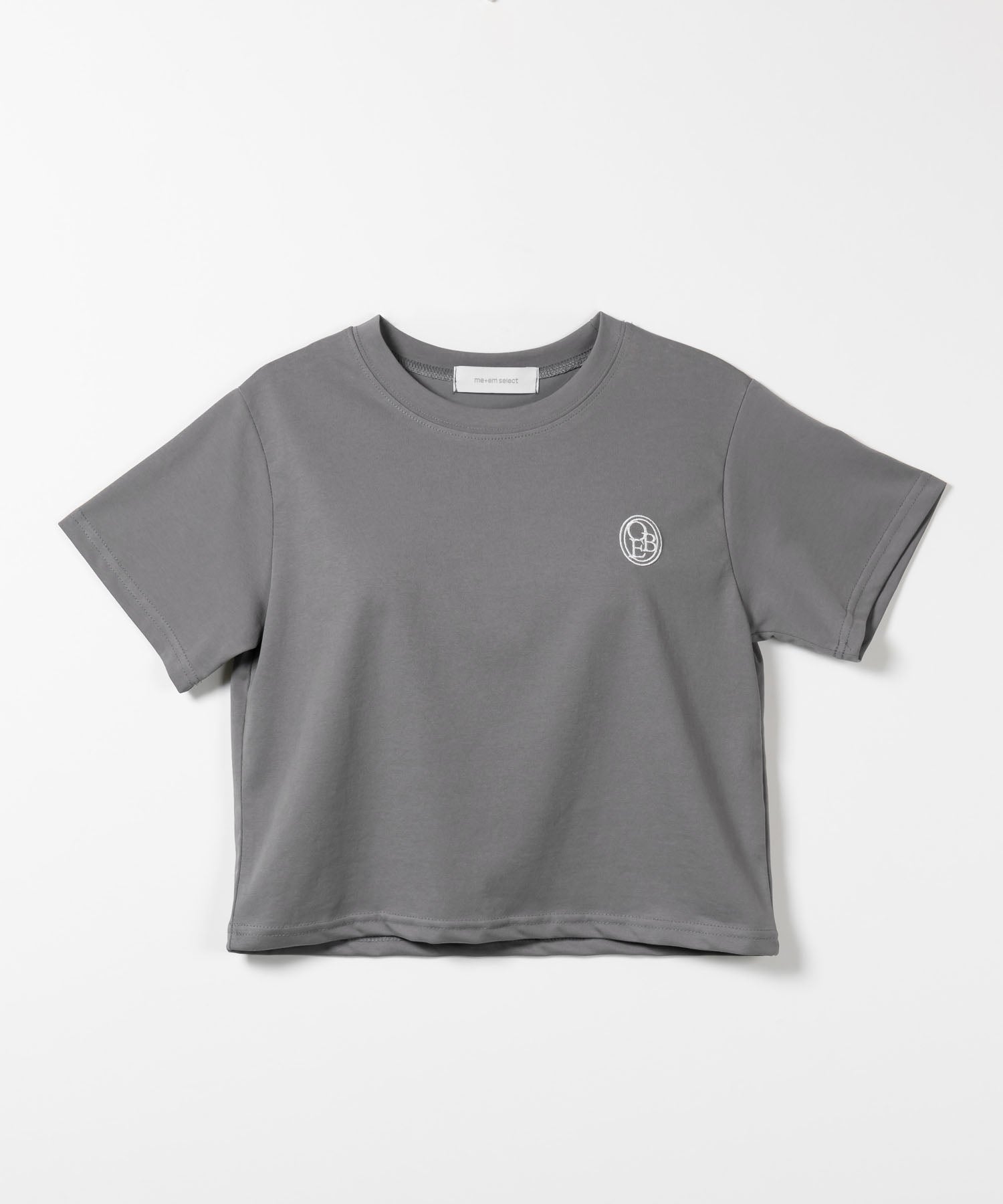 OBE刺繍 ミニロゴTシャツ【 韓国製 】