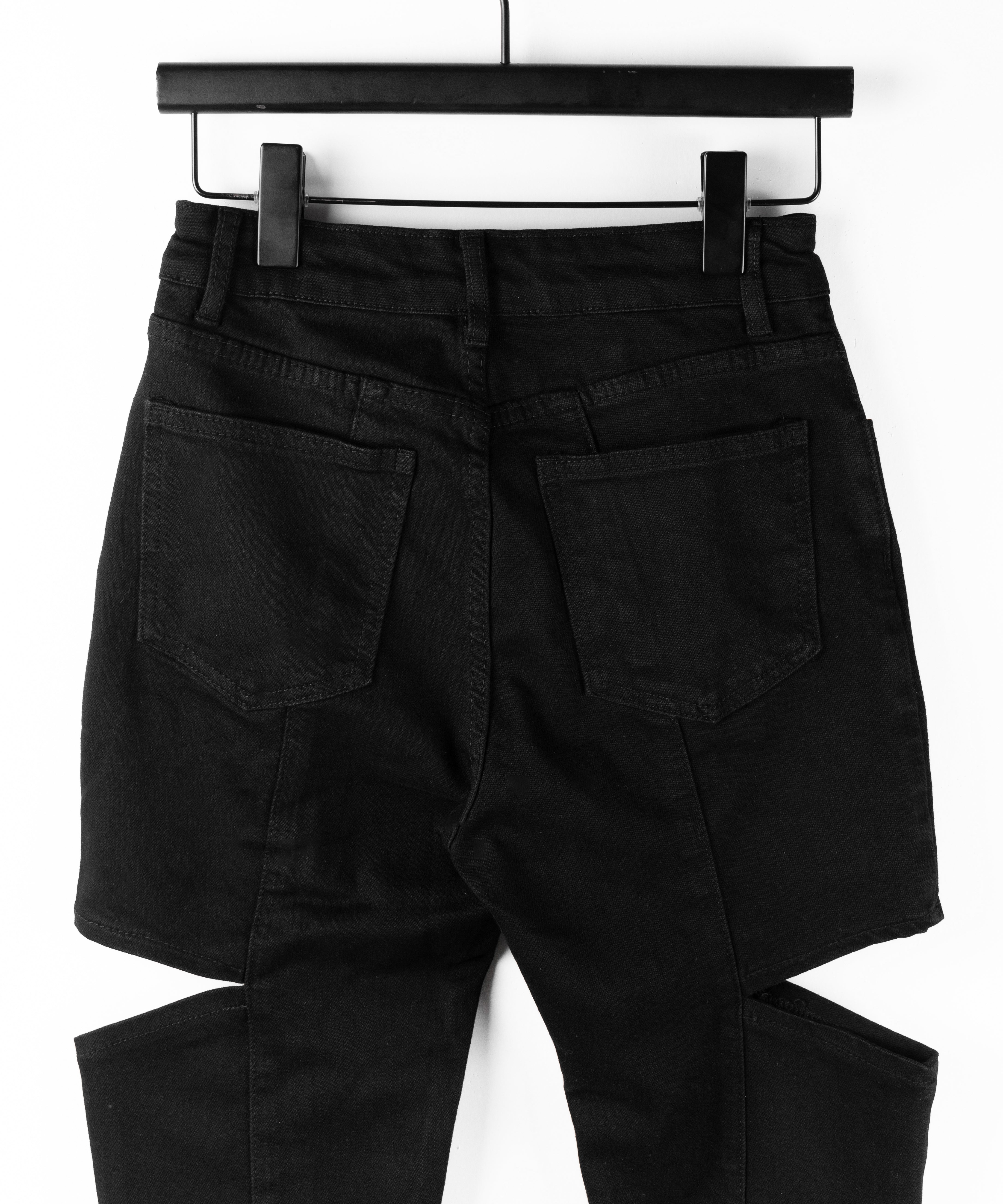 カットアウトヴィンテージストレッチフレアデニム / cutout vintage stretch flare denim