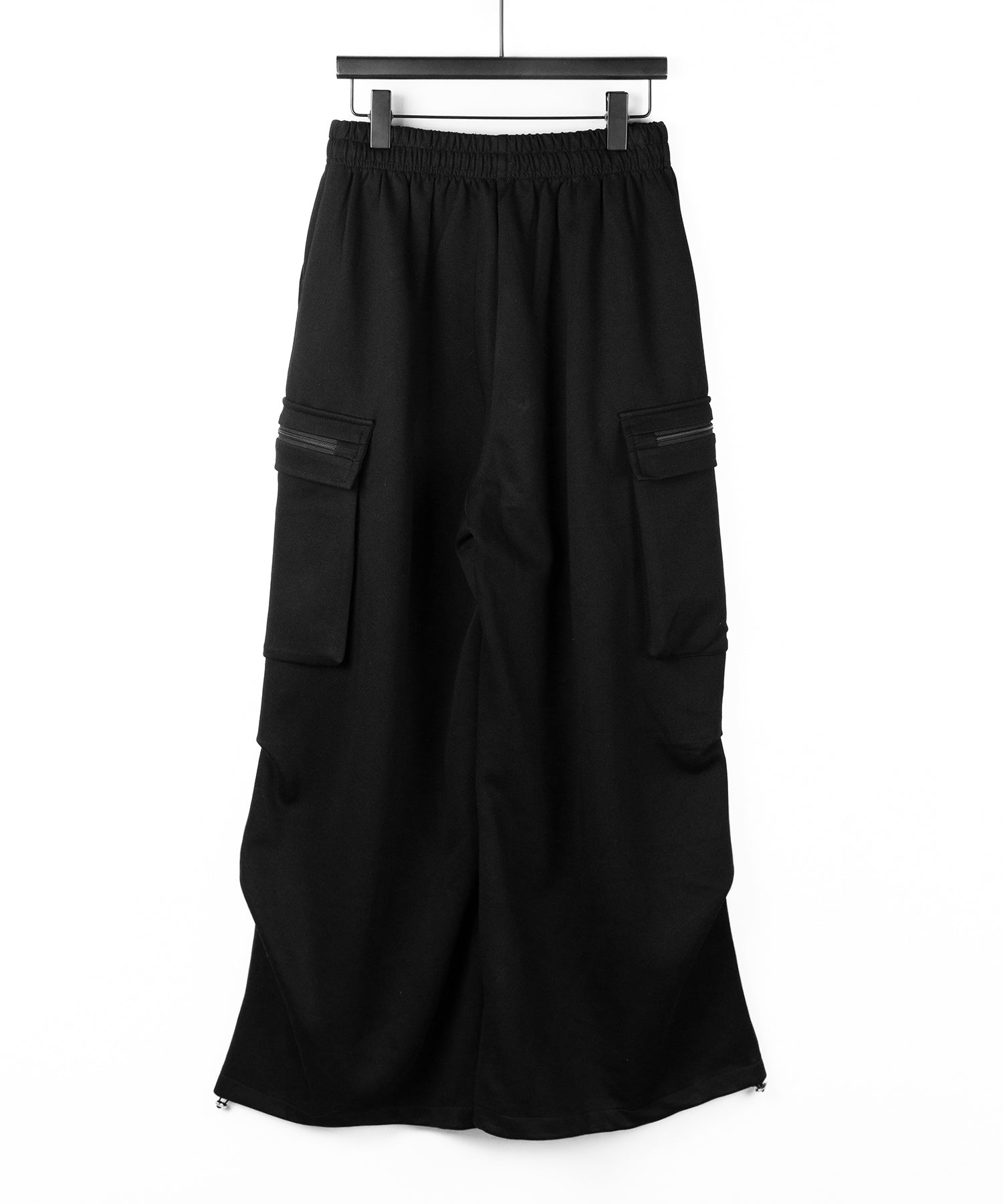 【 限定先行販売 】ドローコードタックワイドカーゴスウェットパンツ / drawcord tuck wide cargo sweatpants