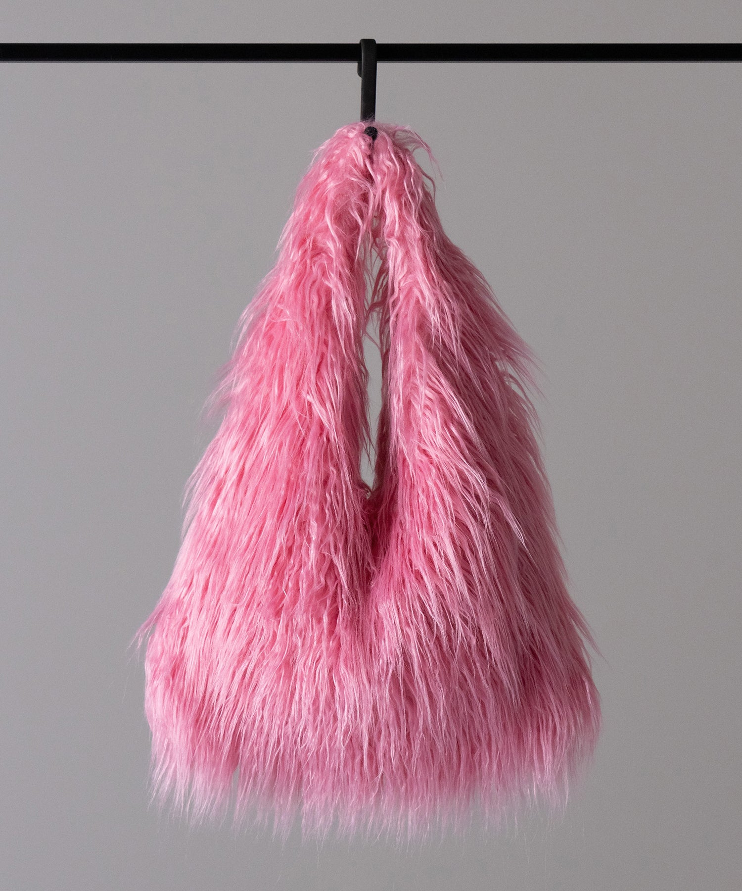 【 5color 】シャギーファーワンハンドルショルダーバッグ / shaggy fur onehandle shoulder bag