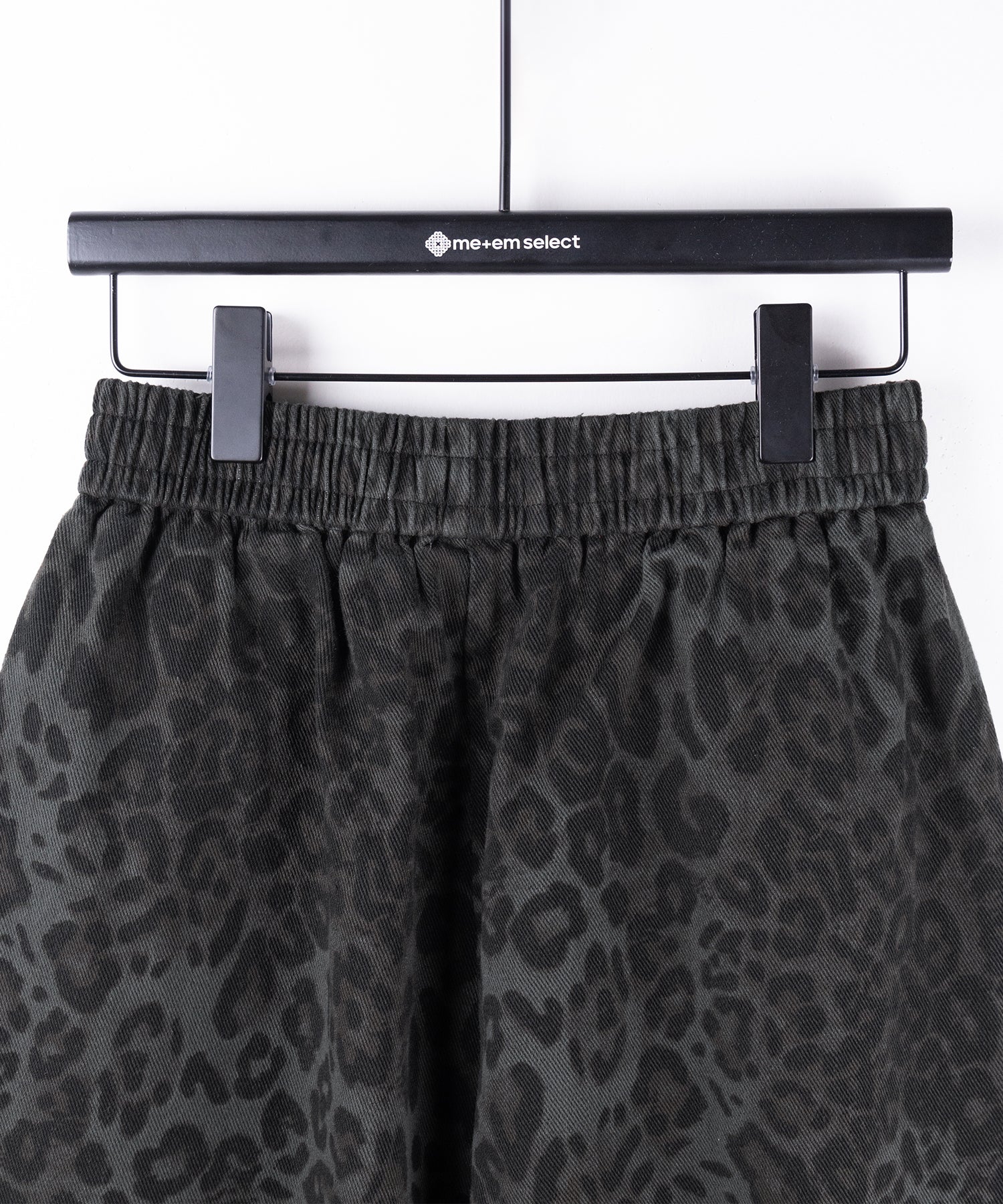 【 2color 】ヴィンテージライクレオパードツイルワイドパンツ / vintage like leopard twill wide pants