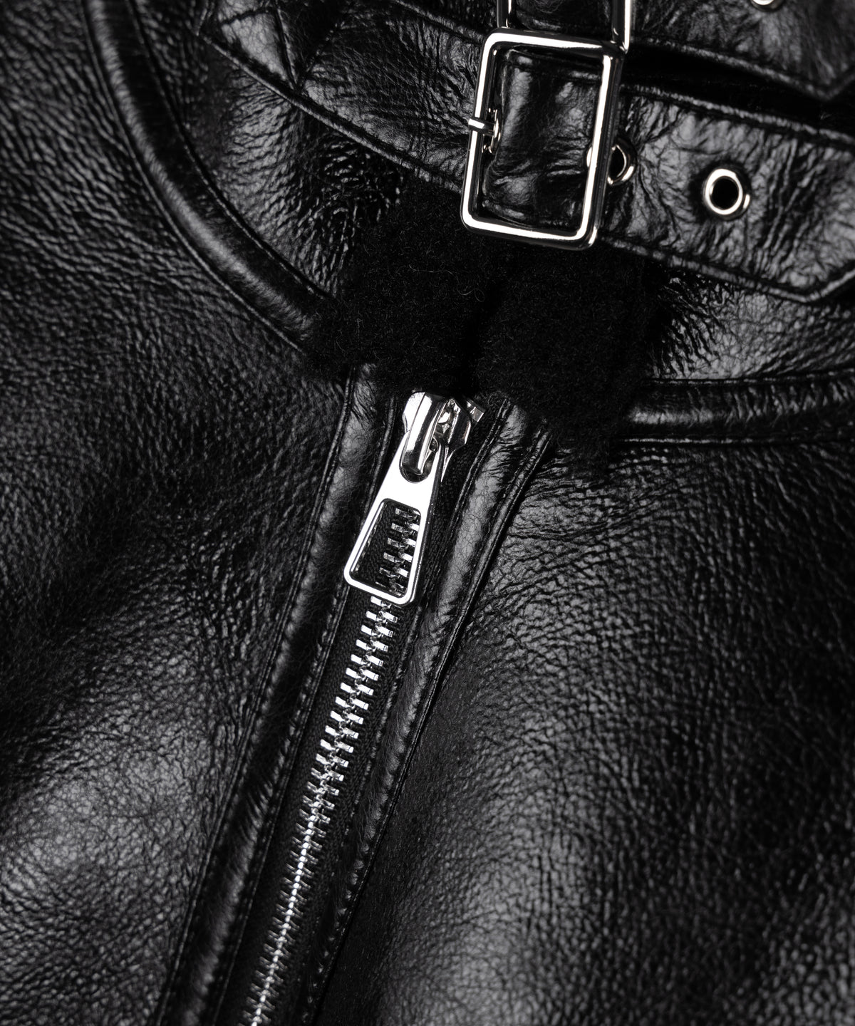B-3ヴィンテージレザーボアムートンジャケット / B-3 vintage leather boa mouton jacket