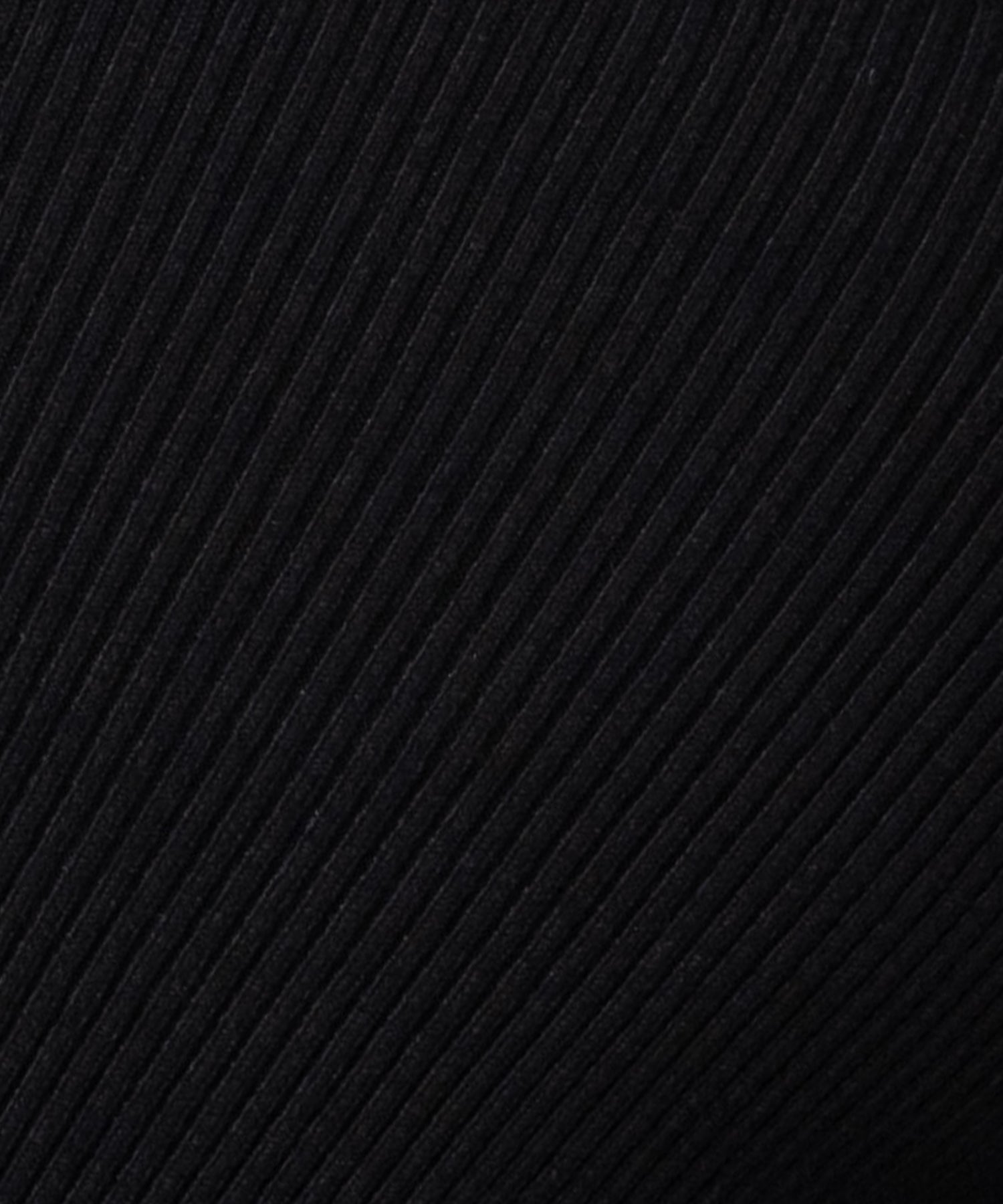 クロスラインストラップデザインリブニット