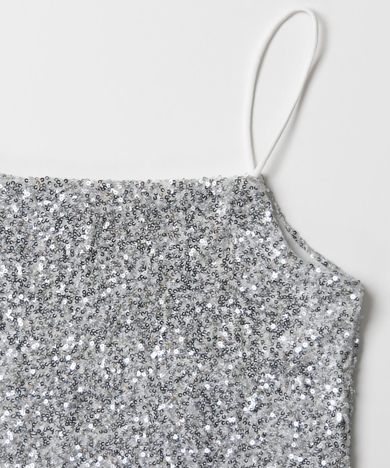 グリッタースパングルショートキャミソール / glitter spangle short camisole