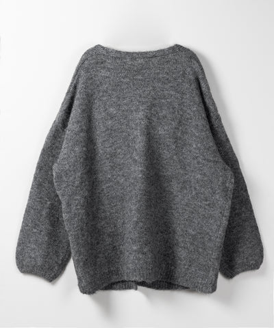 【 2点セット 】ニットボタンビスチェ +ロングカーディガンセット / knit button bustier + long cardigan set