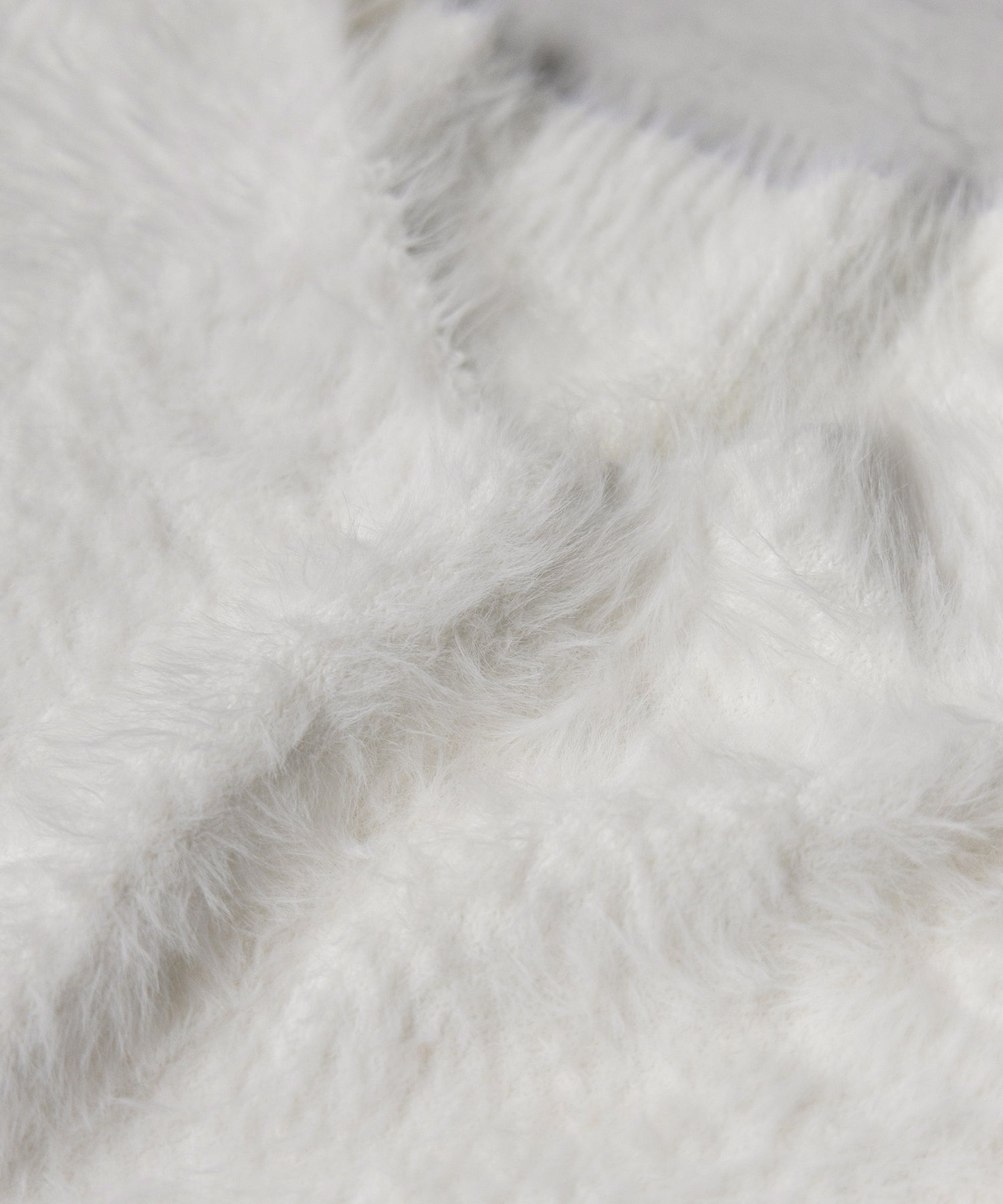 チョーカータイ付きルーズシャギーニット / choker tie set loose shaggy knit