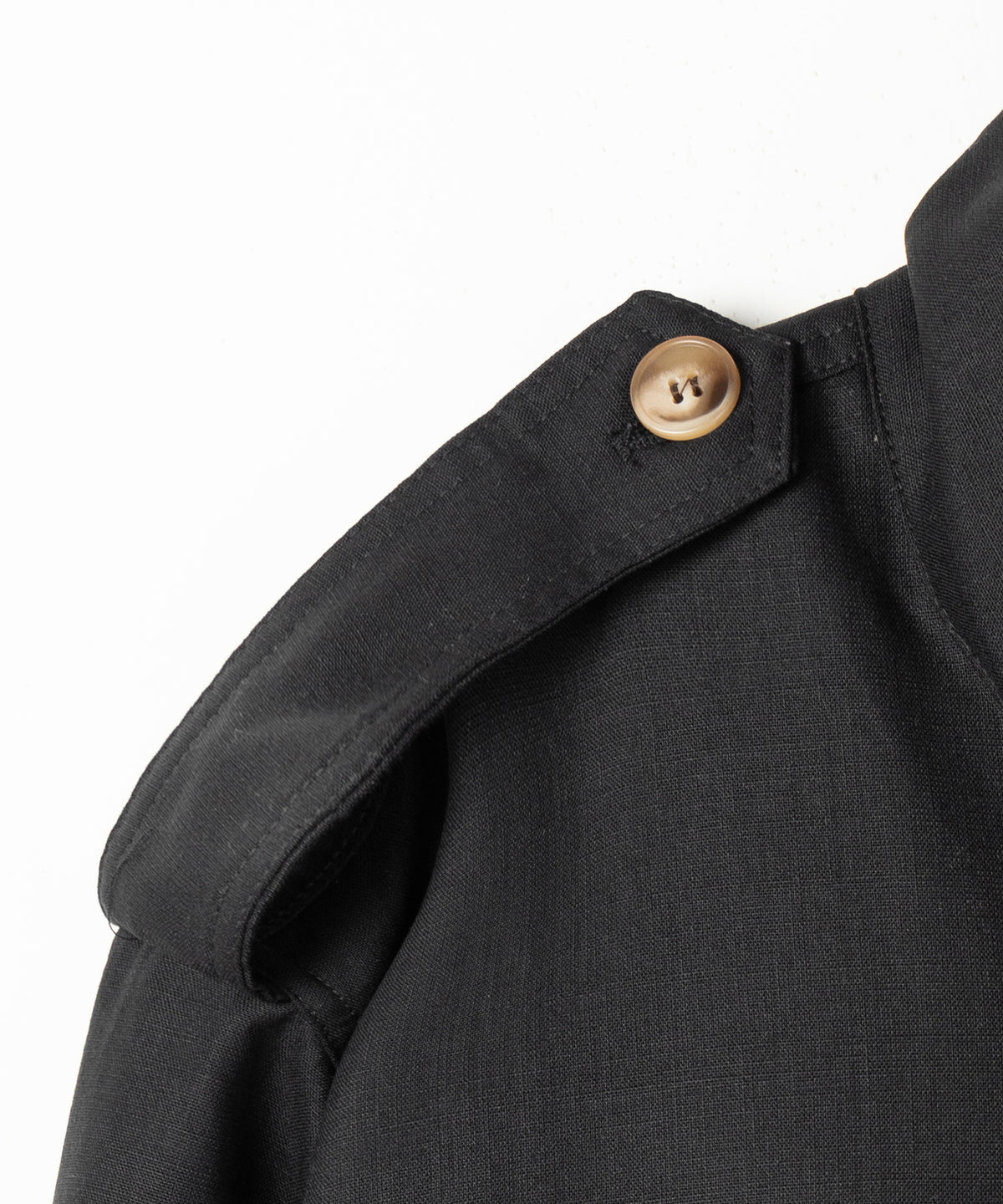 スタンドカラーオーバーショートトレンチコート / stand collar over short trench coat