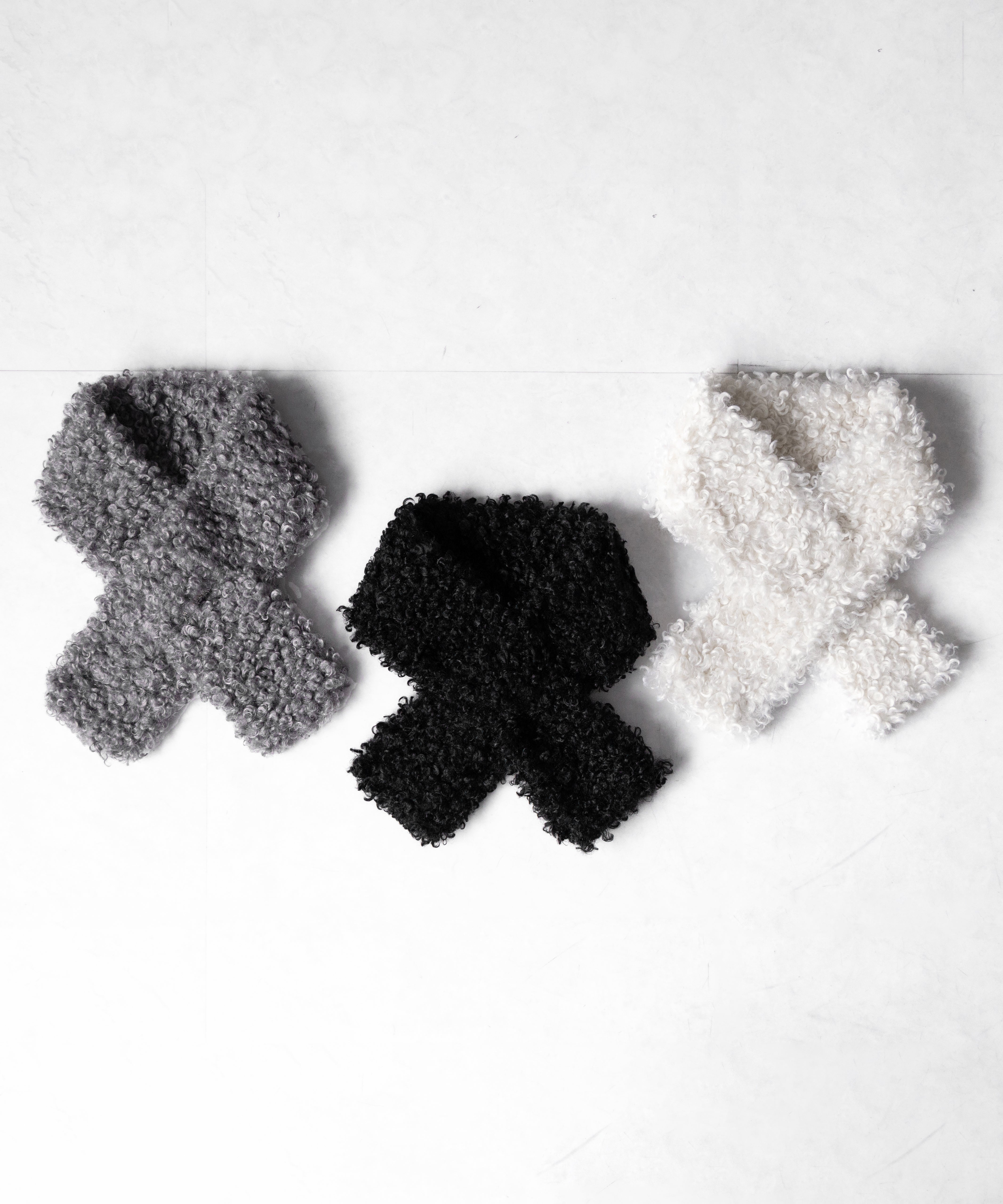 テディボアミニマフラー / teddy boa mini muffler