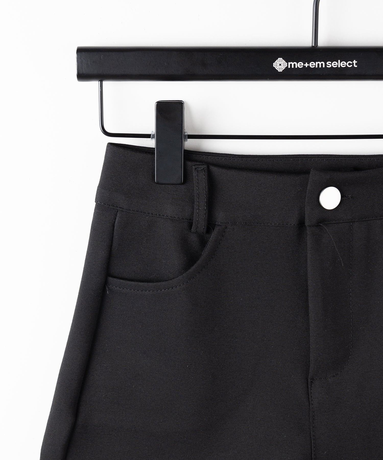 【 2color /4size 】ハイウエストタイトスパンショートパンツ / high waist tight span short pants