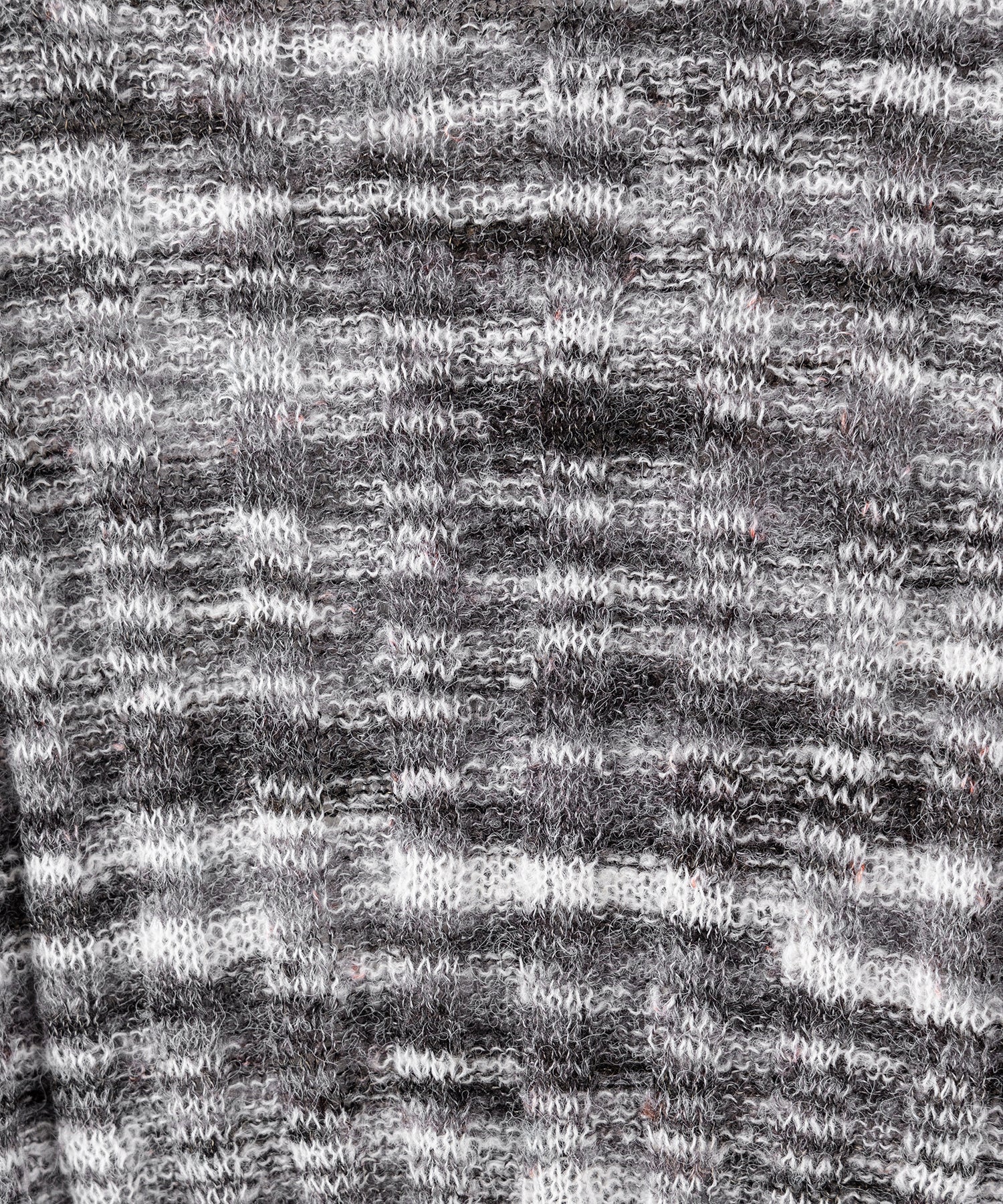 メランジルーズシアーリブニット / melange loose sheer rib knit