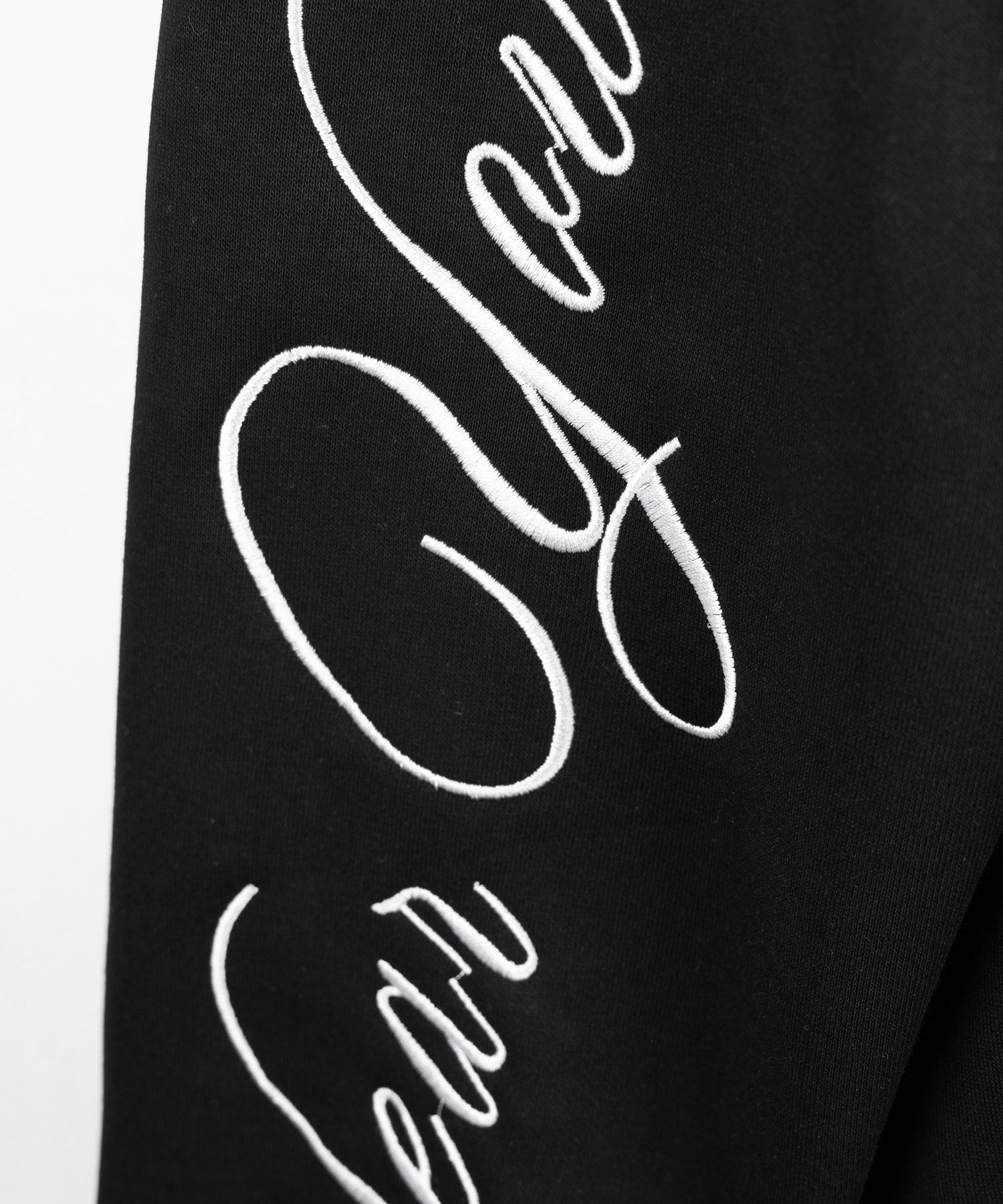 レタリングロゴ刺繍オーバースウェットパーカー /lettering logo embroidery over sweat hoodie