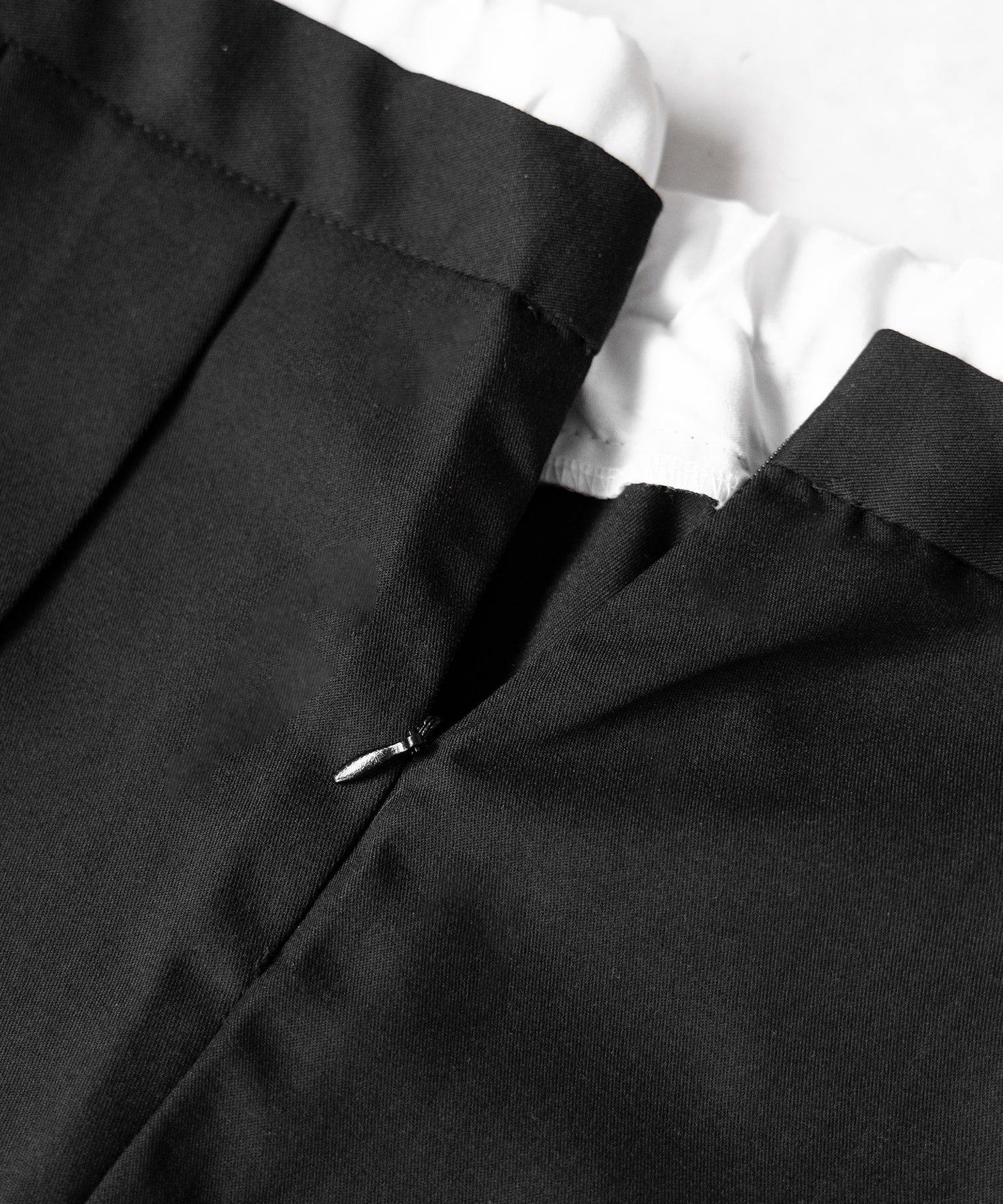【 2color 】レイヤードプリーツミニスカパン / layered pleated mini skirt pants