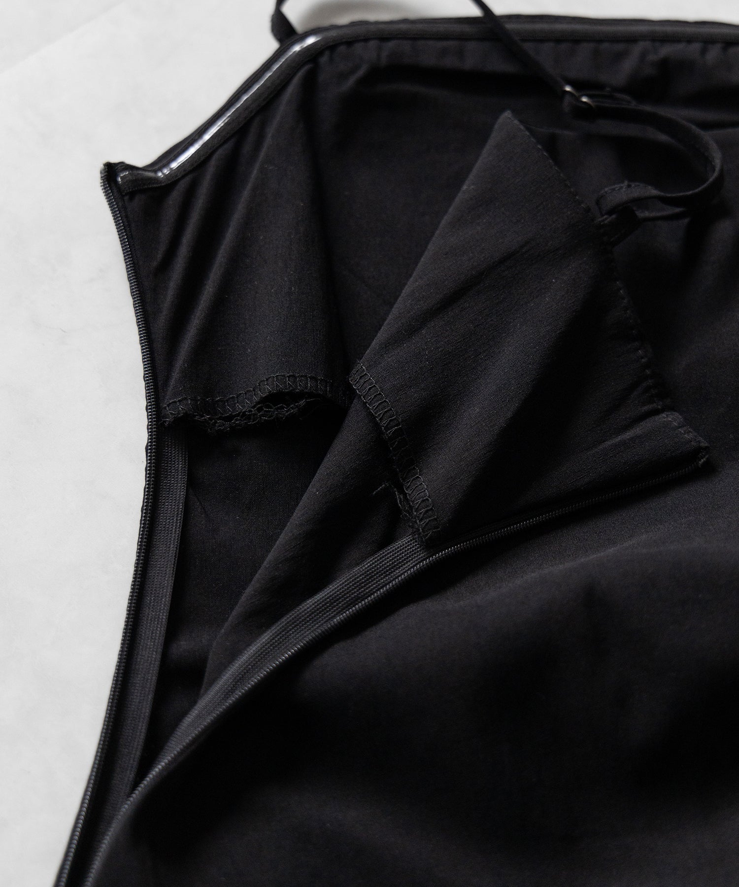 サイドタックストレッチスリットミニキャミワンピース / side tack stretch slit mini cami onepiece