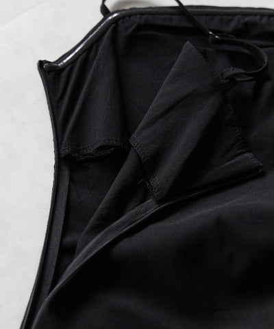 サイドタックストレッチスリットミニキャミワンピース / side tack stretch slit mini cami onepiece